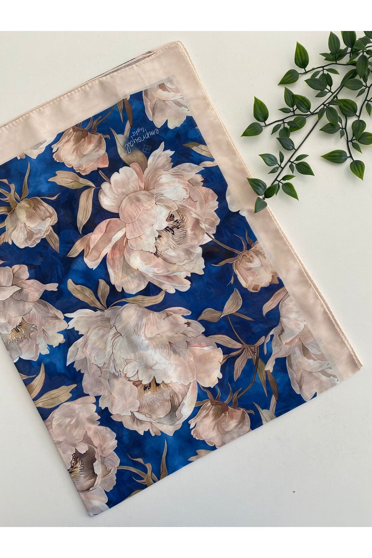 Emproyal Flora Desen Pamuk Şal
