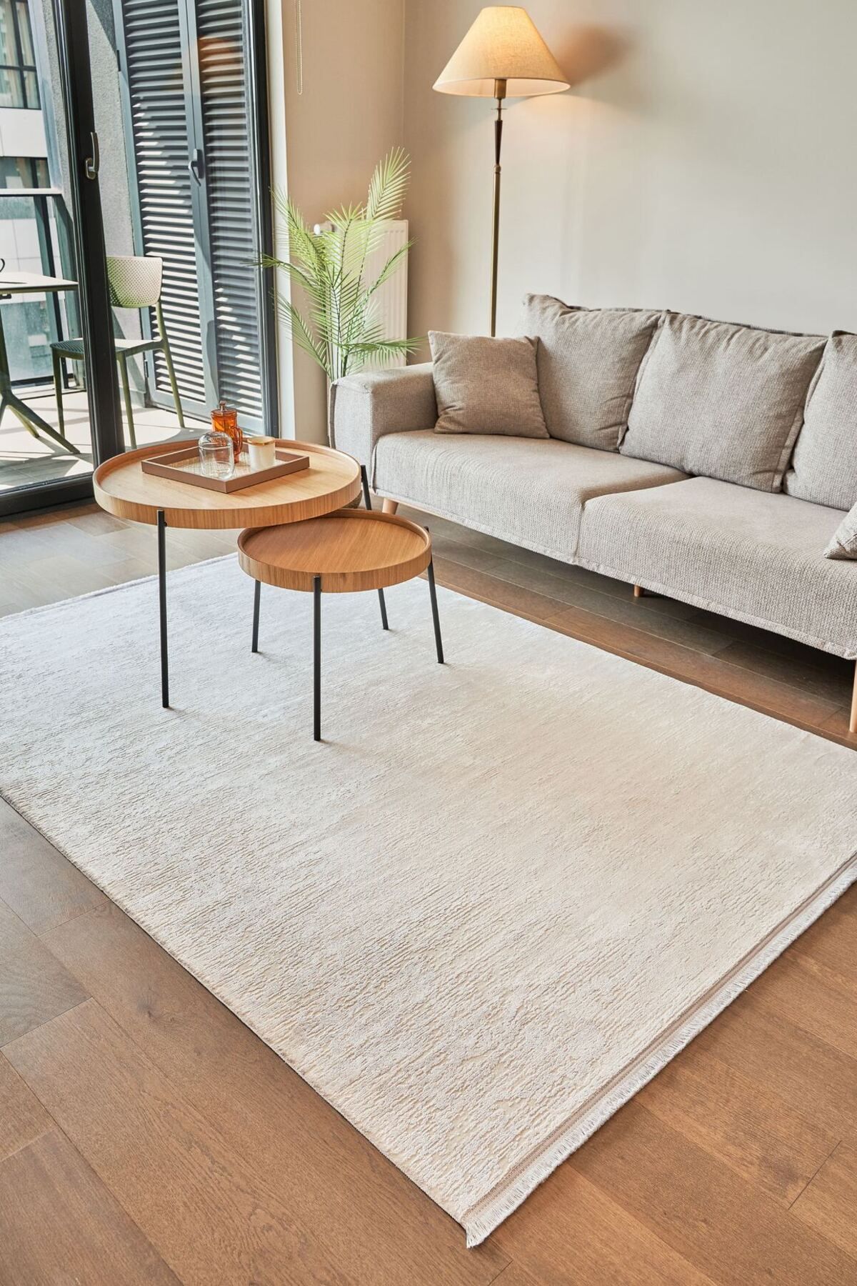akbel halı & yatak exclusive home design Calista 1731 Gri - Viskon Dokuma Halı | Modern Salon Halısı