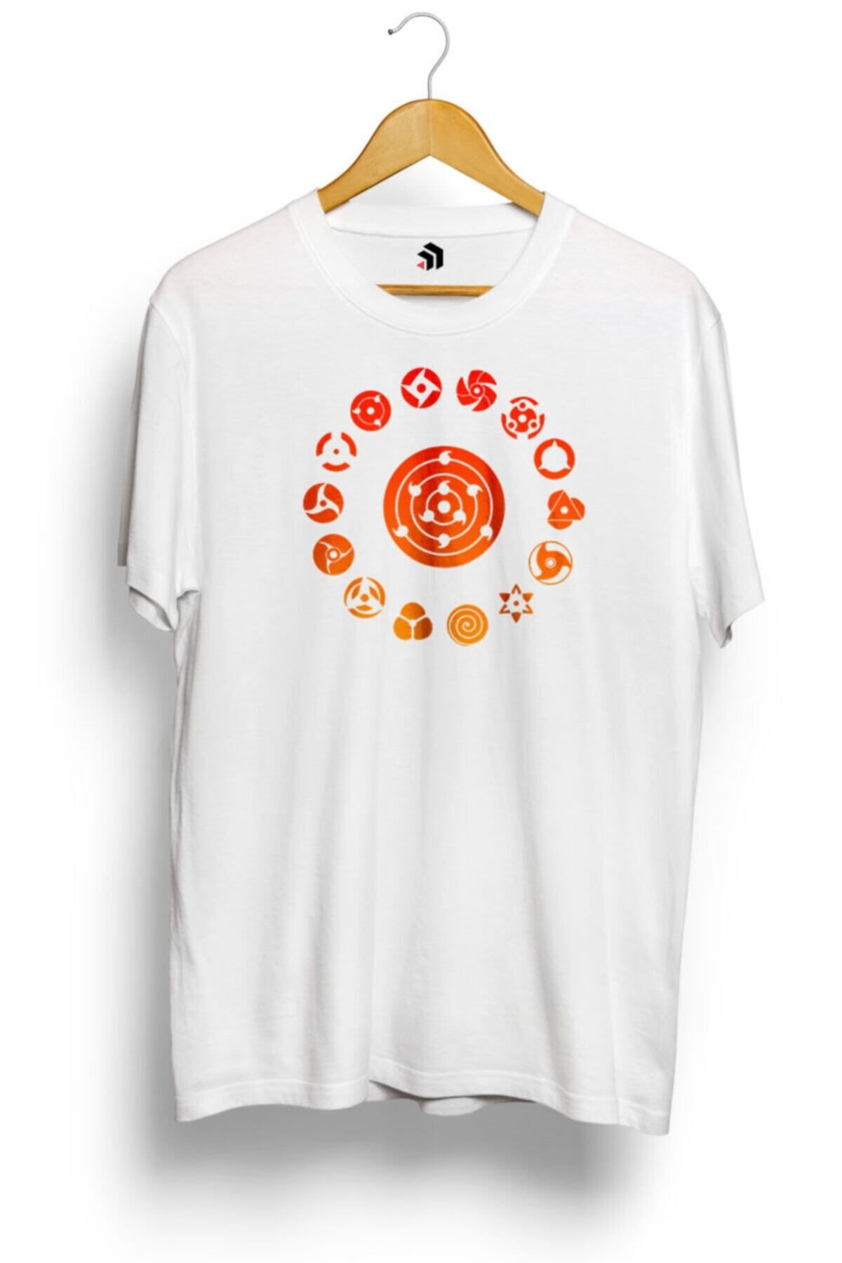 Miba Store Sharingan Naruto Anime Baskılı Tişört