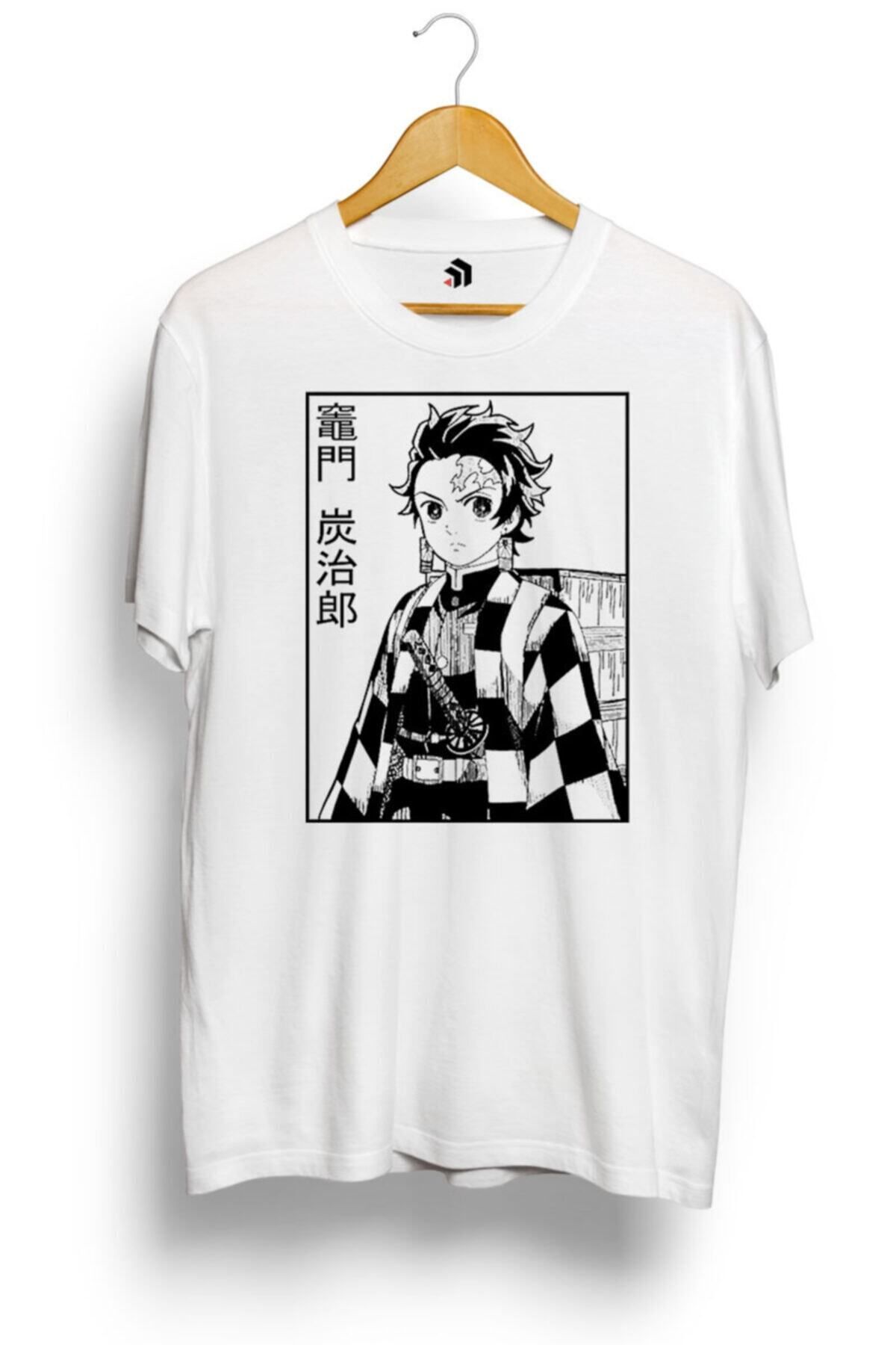 Miba Store Tanjiro Demon Slayer Kimetsu No Yaiba Anime Baskılı Tişört