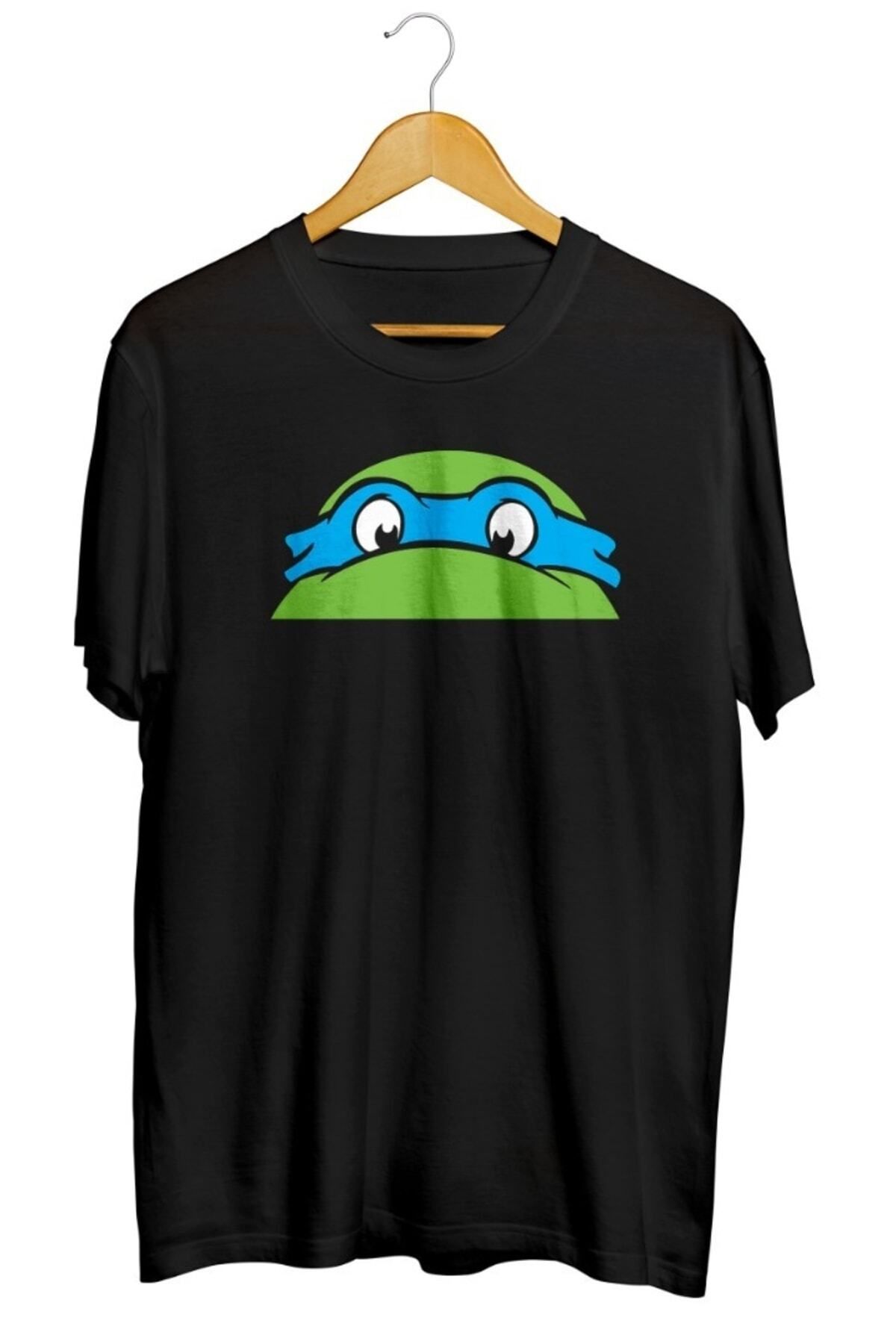 Miba Store Leonardo Ninja Kaplumbağalar Baskılı Unisex Tişört