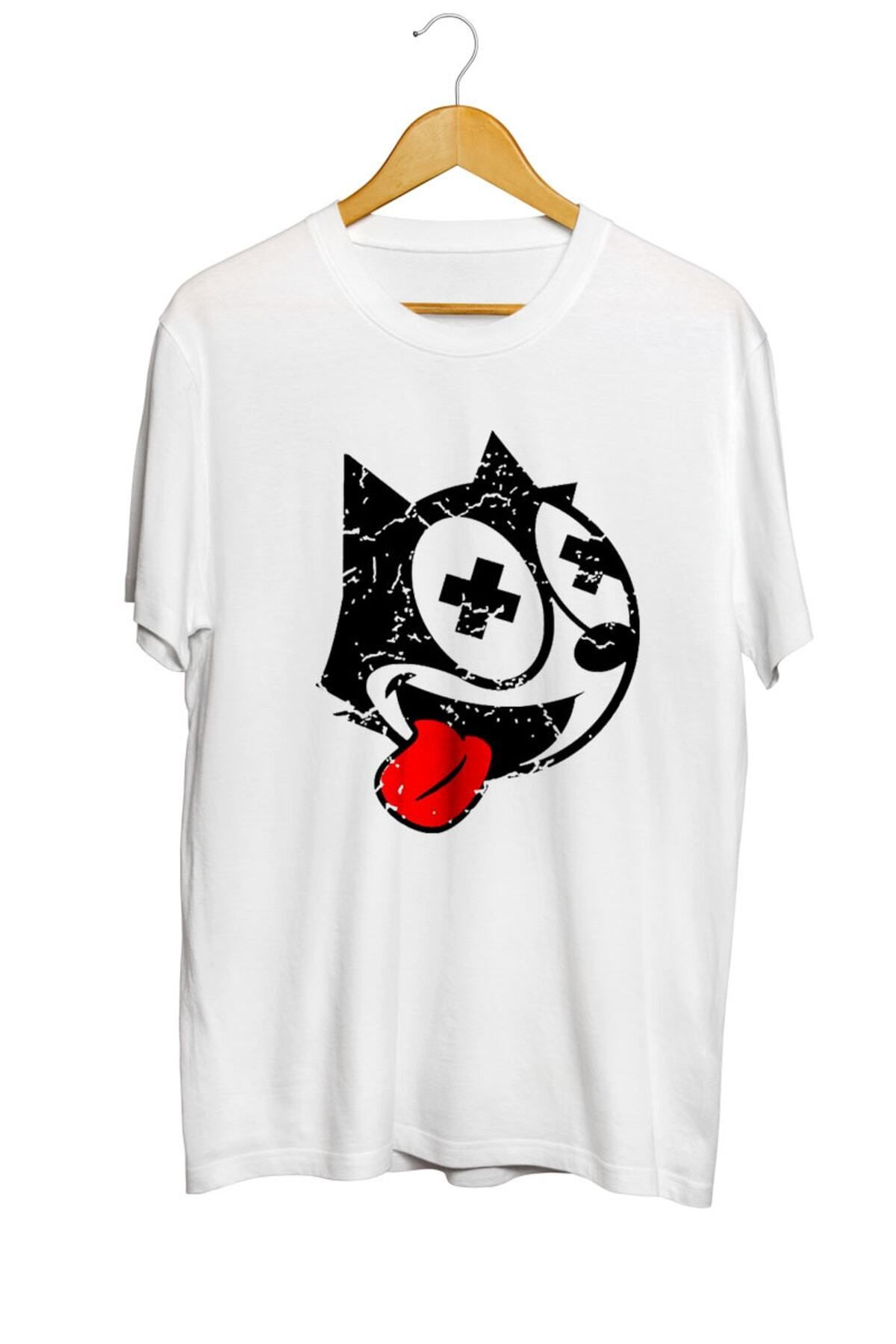 Miba Store Felix The Cat Baskılı Tişört