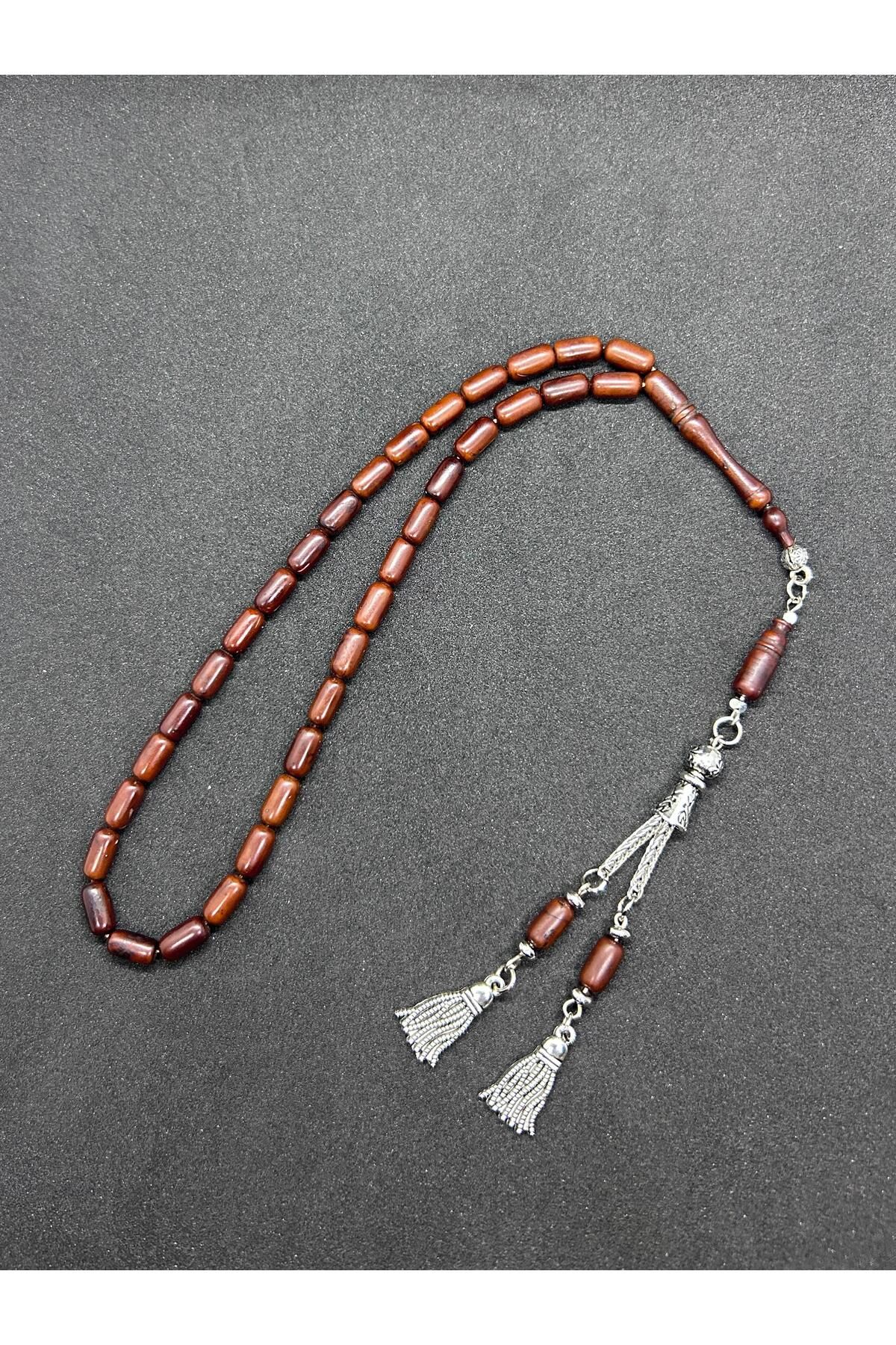 Kuka Hediyelik Orijinal Iznik Tesbih - 6 Mm Kapsül Model - Metal Püskül- - Antibakteriyel