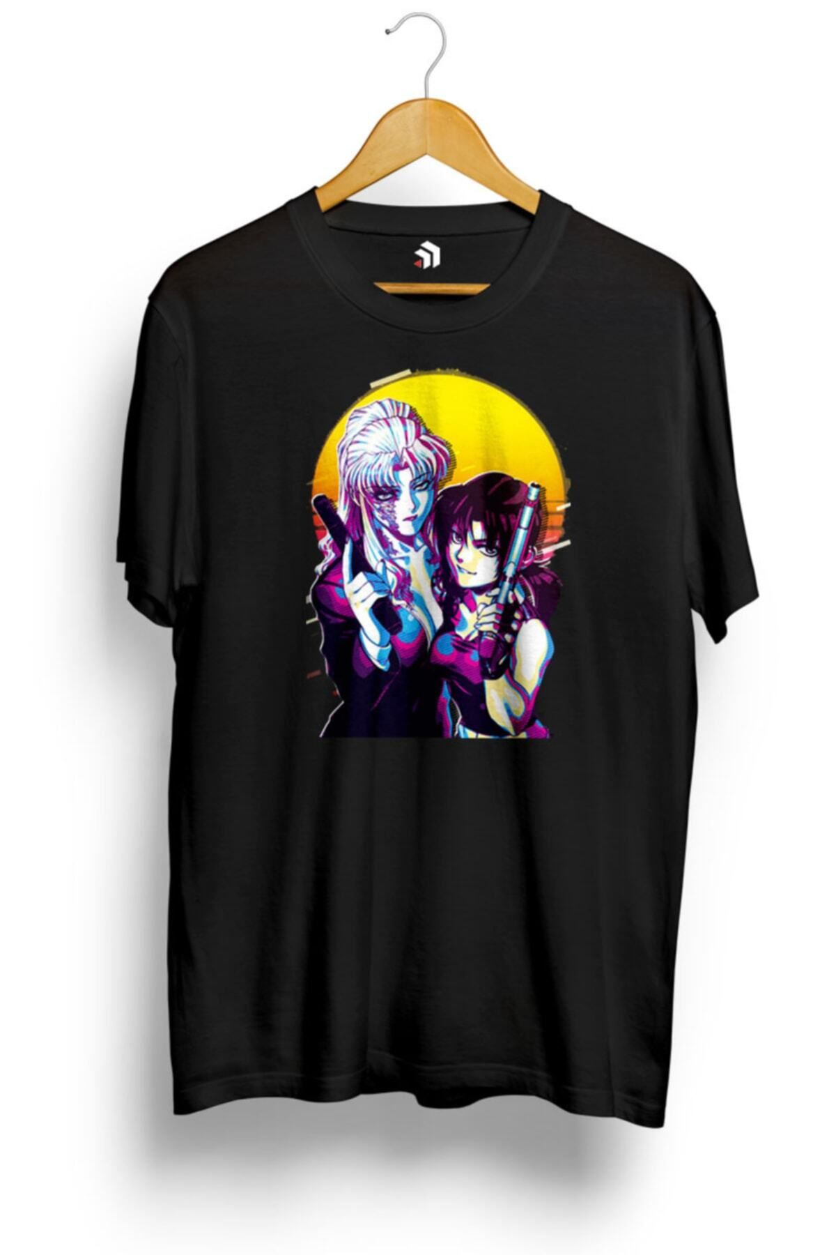 Miba Store Revy And Balalaika - Black Lagoon Anime Baskılı Tişört
