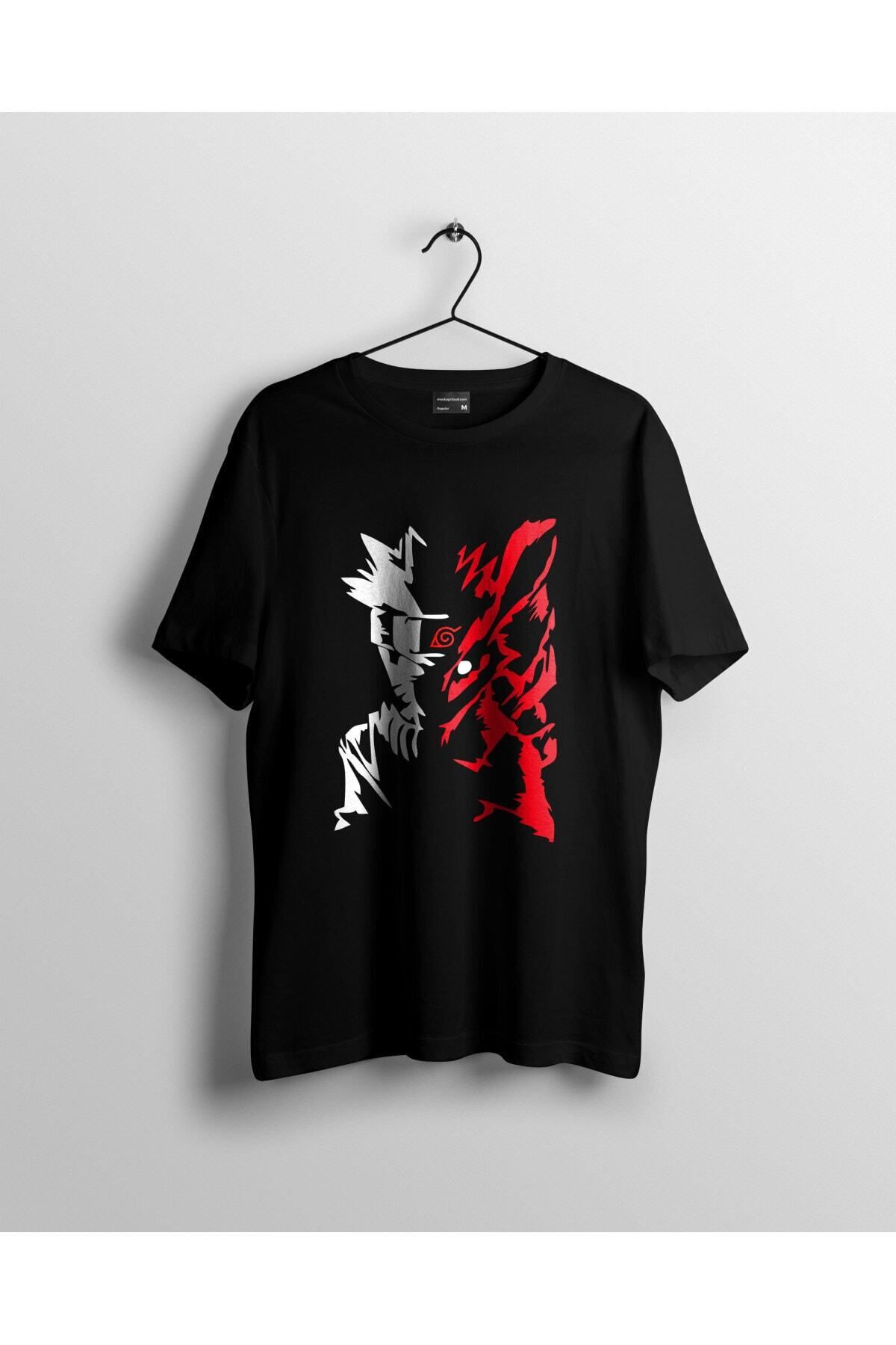 Miba Store Naruto Two Face Anime Tişört
