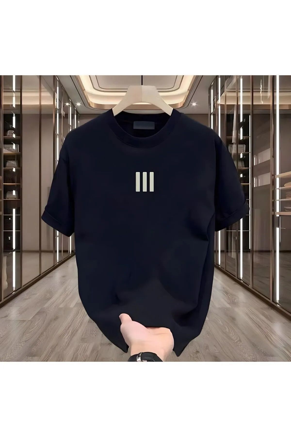 Hunors Sportswear & Company Unisex Kadın/Erkek Oversize Baskılı Pamuklu Bisiklet Yaka Kısa Kollu T-shirt