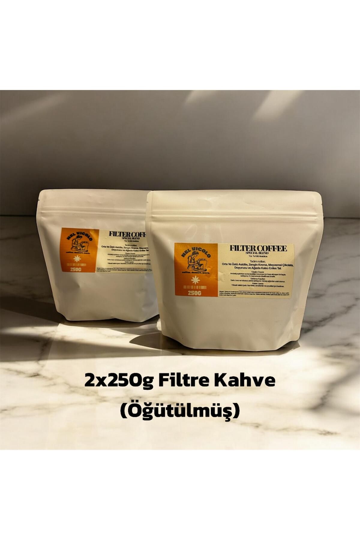 Nel Vicolo Coffee Co Filtre Kahve - Filter Coffee 500g (öğütülmüş)
