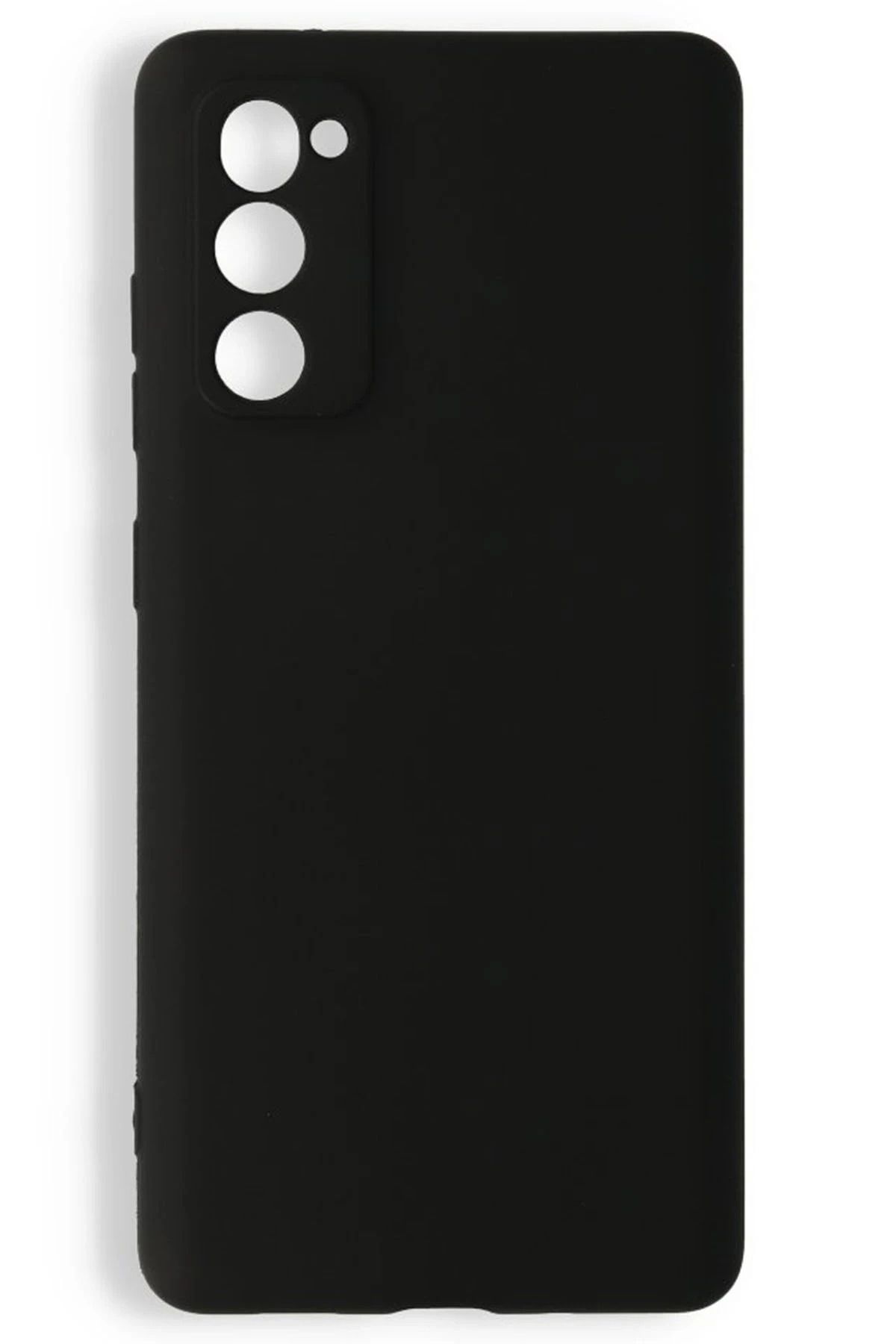 NewFace Samsung Galaxy S20 FE Kılıf Nano içi Kadife Silikon - Siyah MRAYD