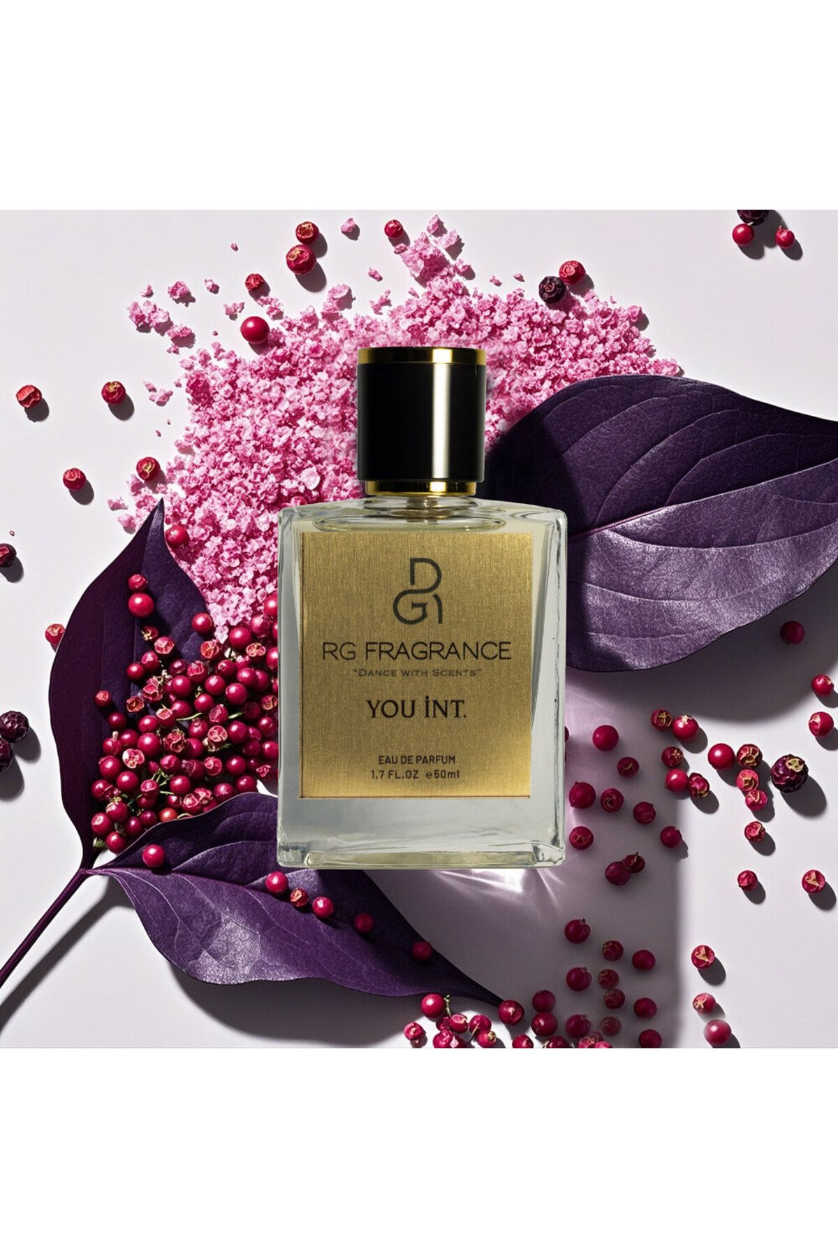 RG FRAGRANCES You İnt Erkek Designer Parfüm Edp 50 ml (Vanilya, Kristalleştirilmiş Kestane, Tonka Fasulyesi