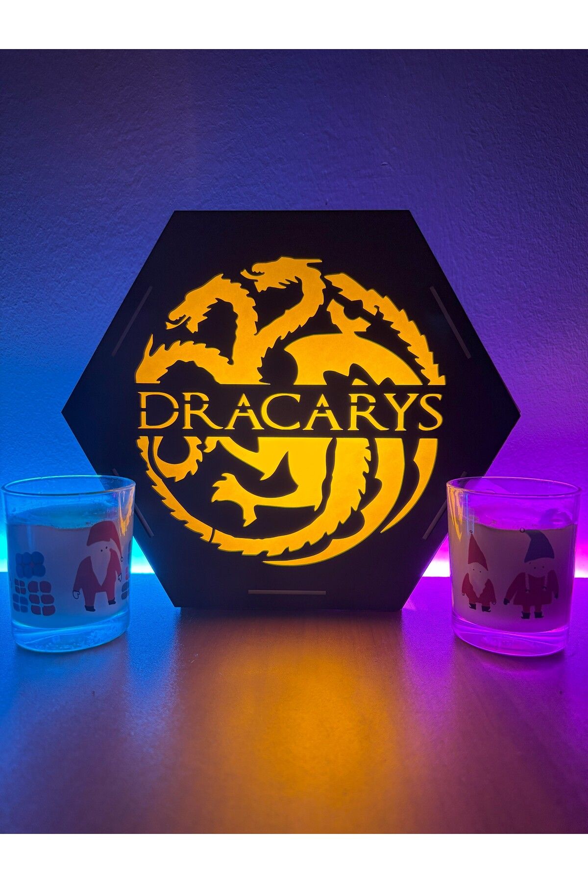 FOREVHOME Game of Thrones Dracarys Masaüstü Dekoratif Lamba