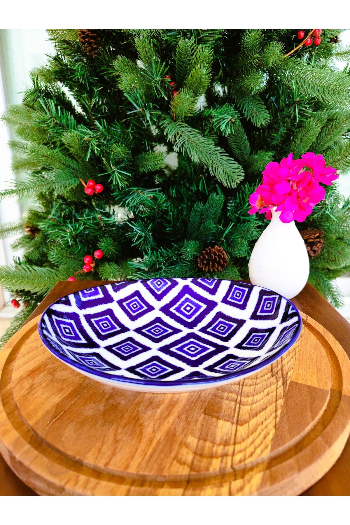 Madame Coco Revve Blue Carre Oval Tabak - Mavi - 1 Adet