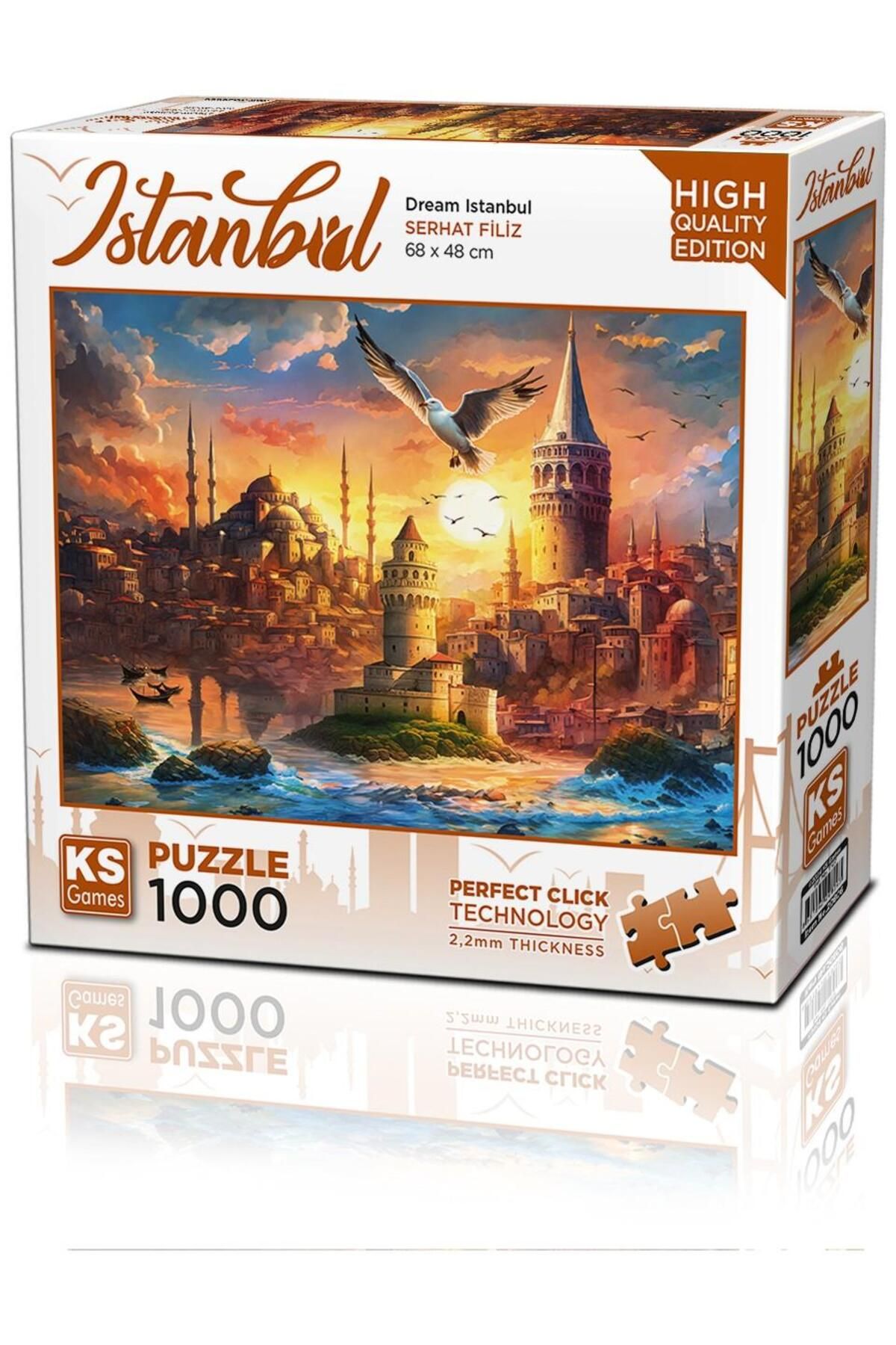 Ks Games Dream İstanbul 1000 Parça Puzzle