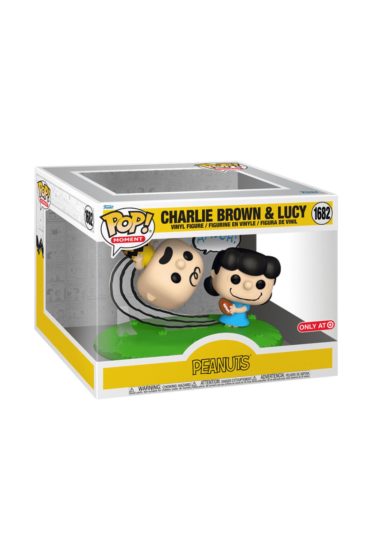 Funko Pop Moments Peanuts - Charlie Brown & Lucy Special Edition