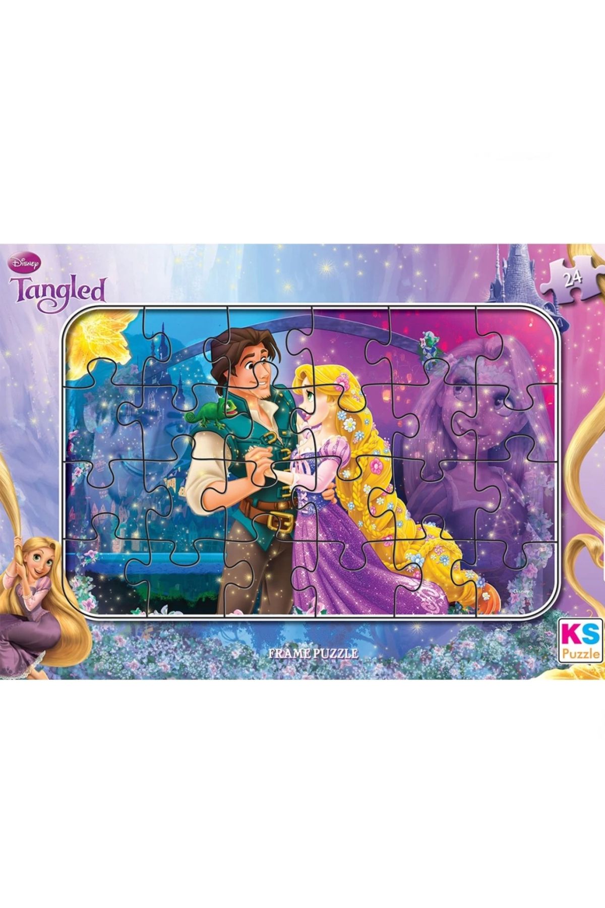 Ks Games Puzzle 24 Parça Tangled Frame Puzzle