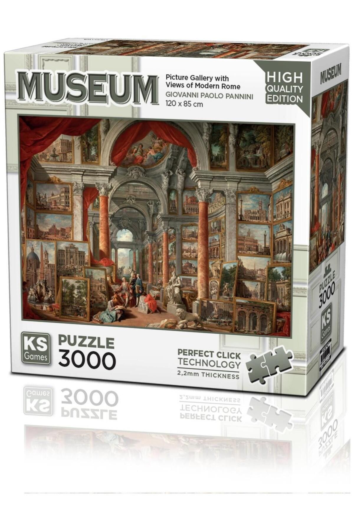 Ks Games Picture Gallery With Views Of Modern Rome 3000 Parça Puzzle