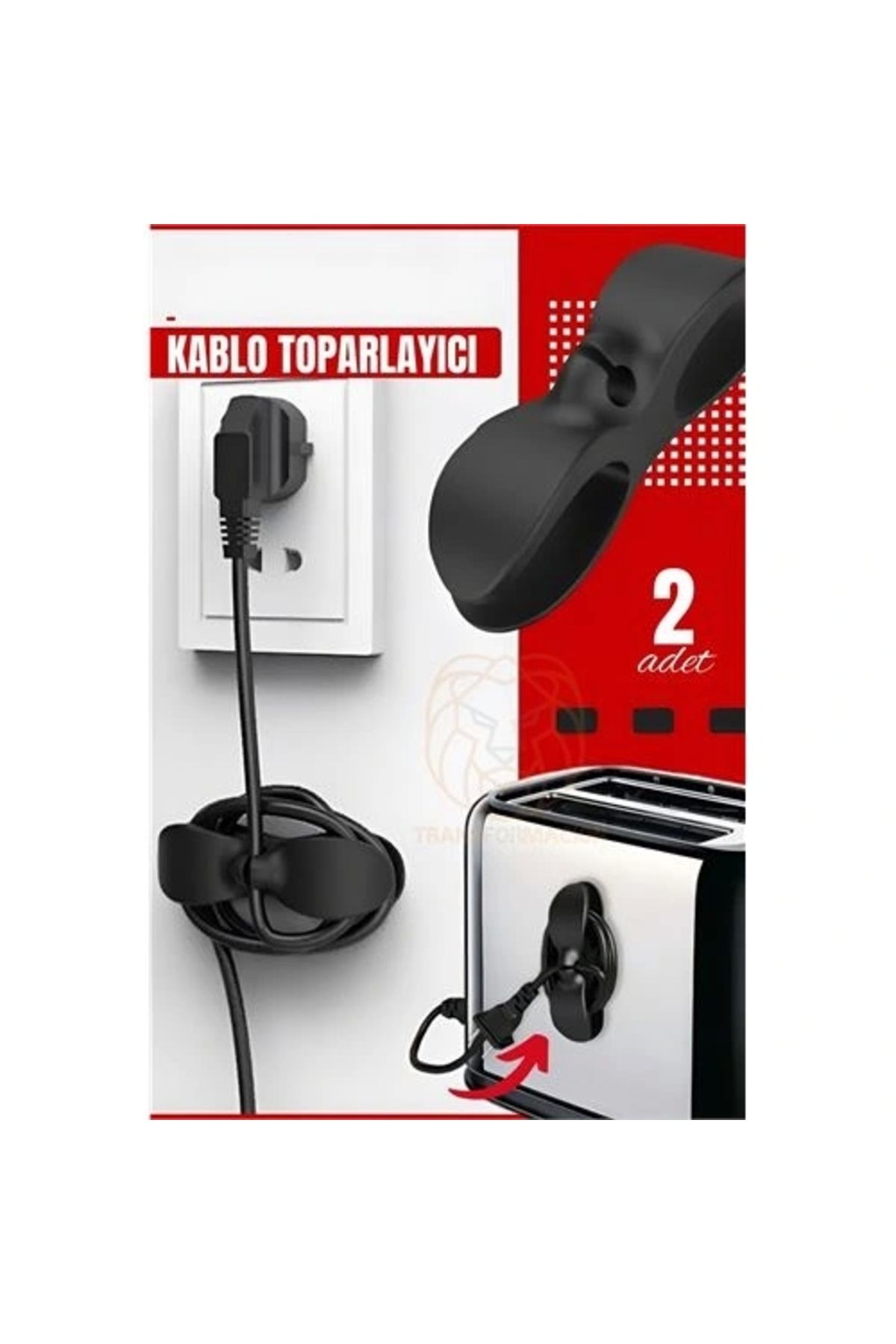 shopwave Kablo Sarma Aparatı Airfryer Tost Makina Kablo Toparlama