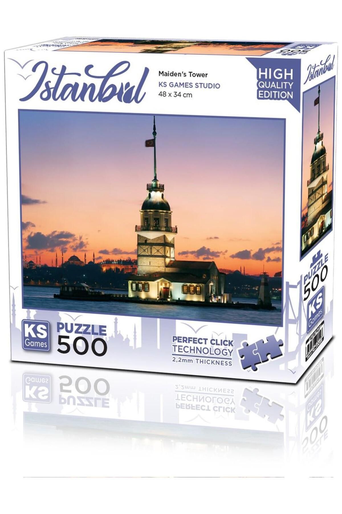 Ks Games Kız Kulesi 500 Parça Puzzle
