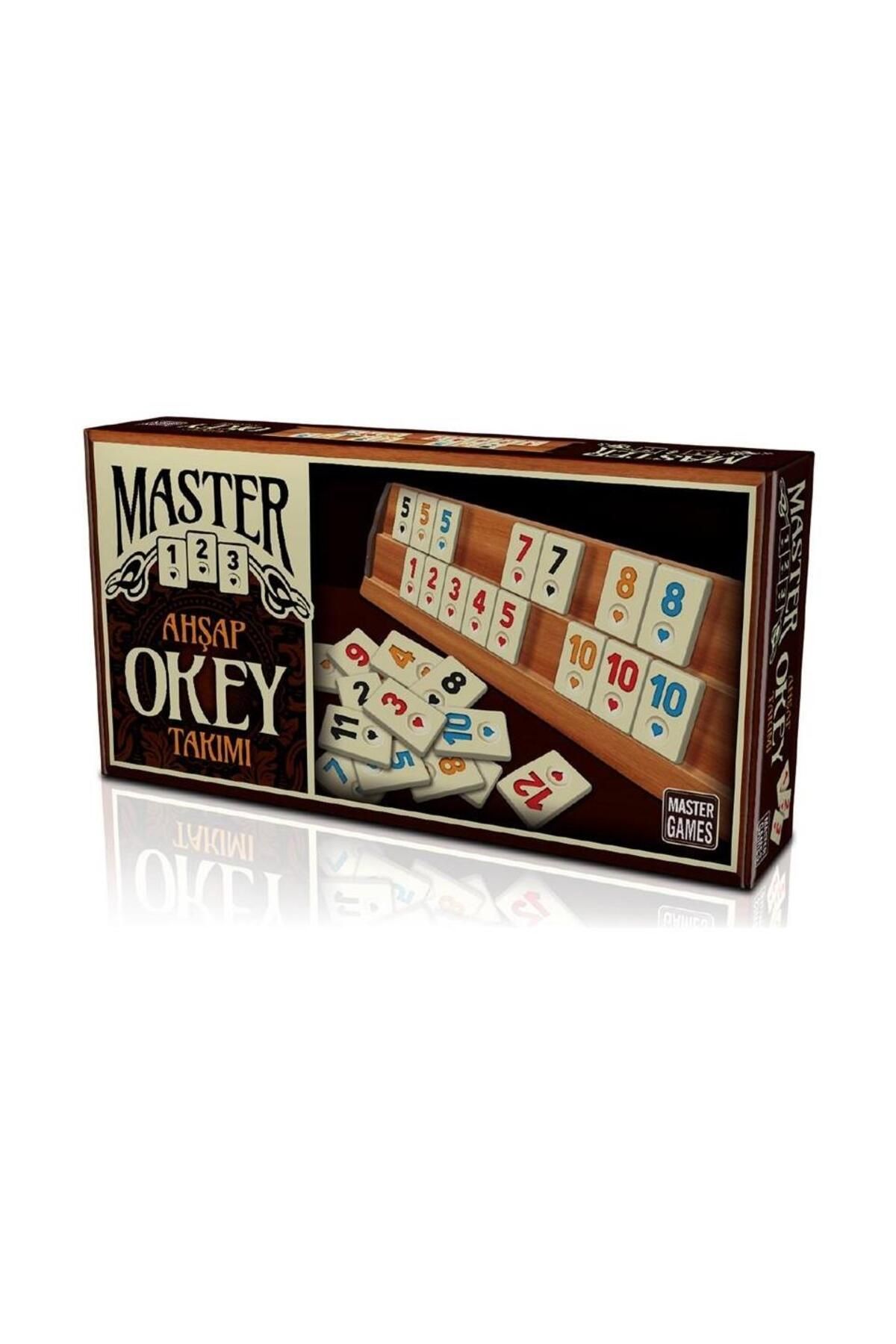Ks Games Okey Takımı Ahşap Master Elegance Ahşap Okey Takımı
