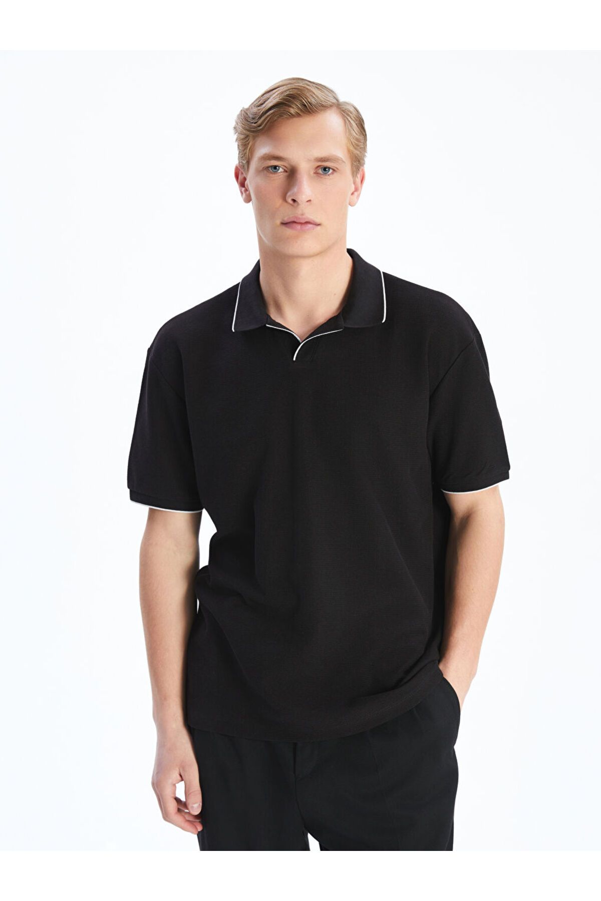 LC Waikiki Polo Yaka Kısa Kollu Basic Erkek Tişört