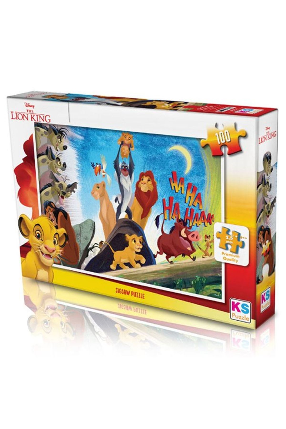 Ks Games Lion King 100 Parça Puzzle