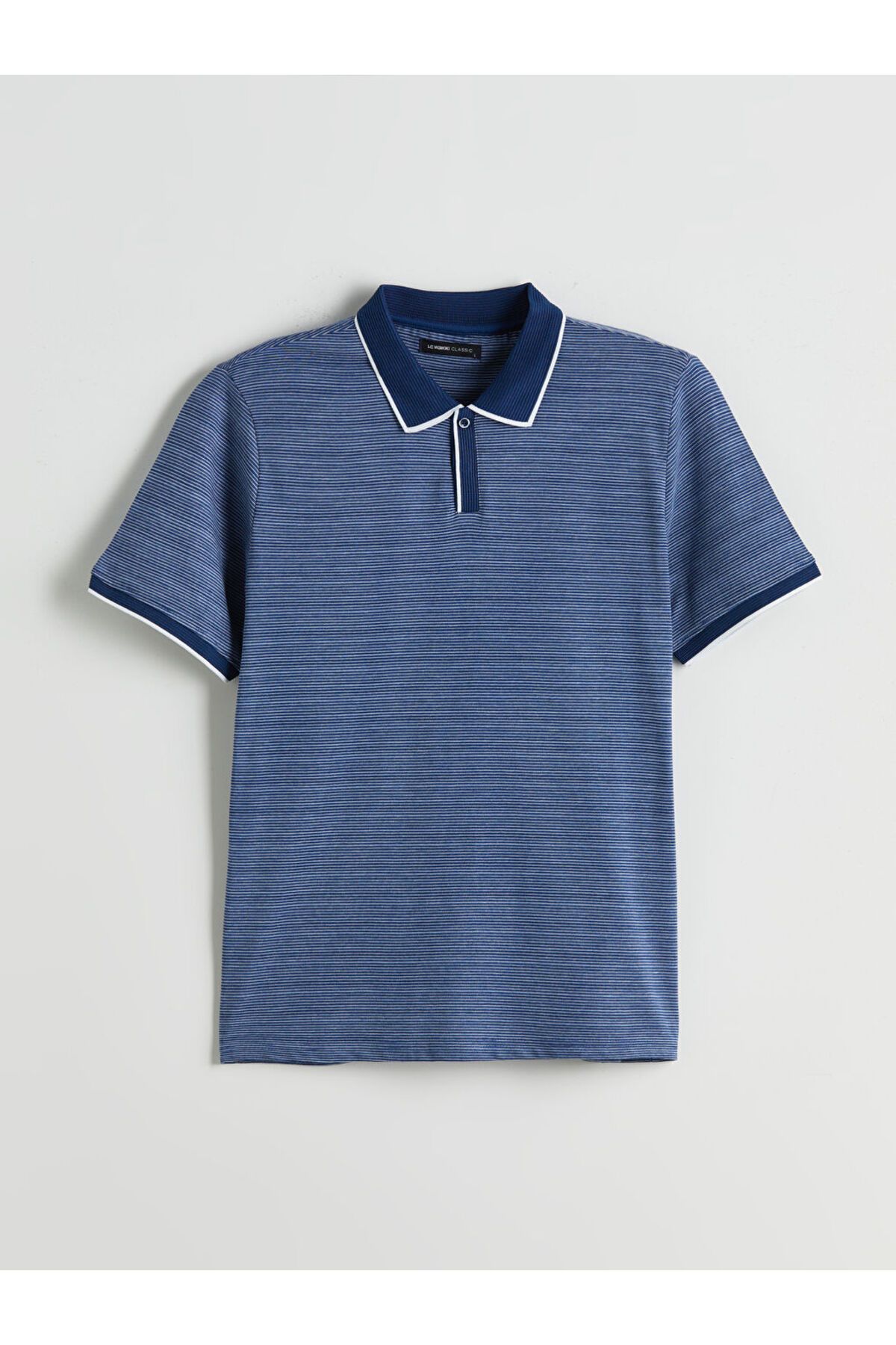 LC Waikiki Polo Yaka Çizgili Erkek Tişört