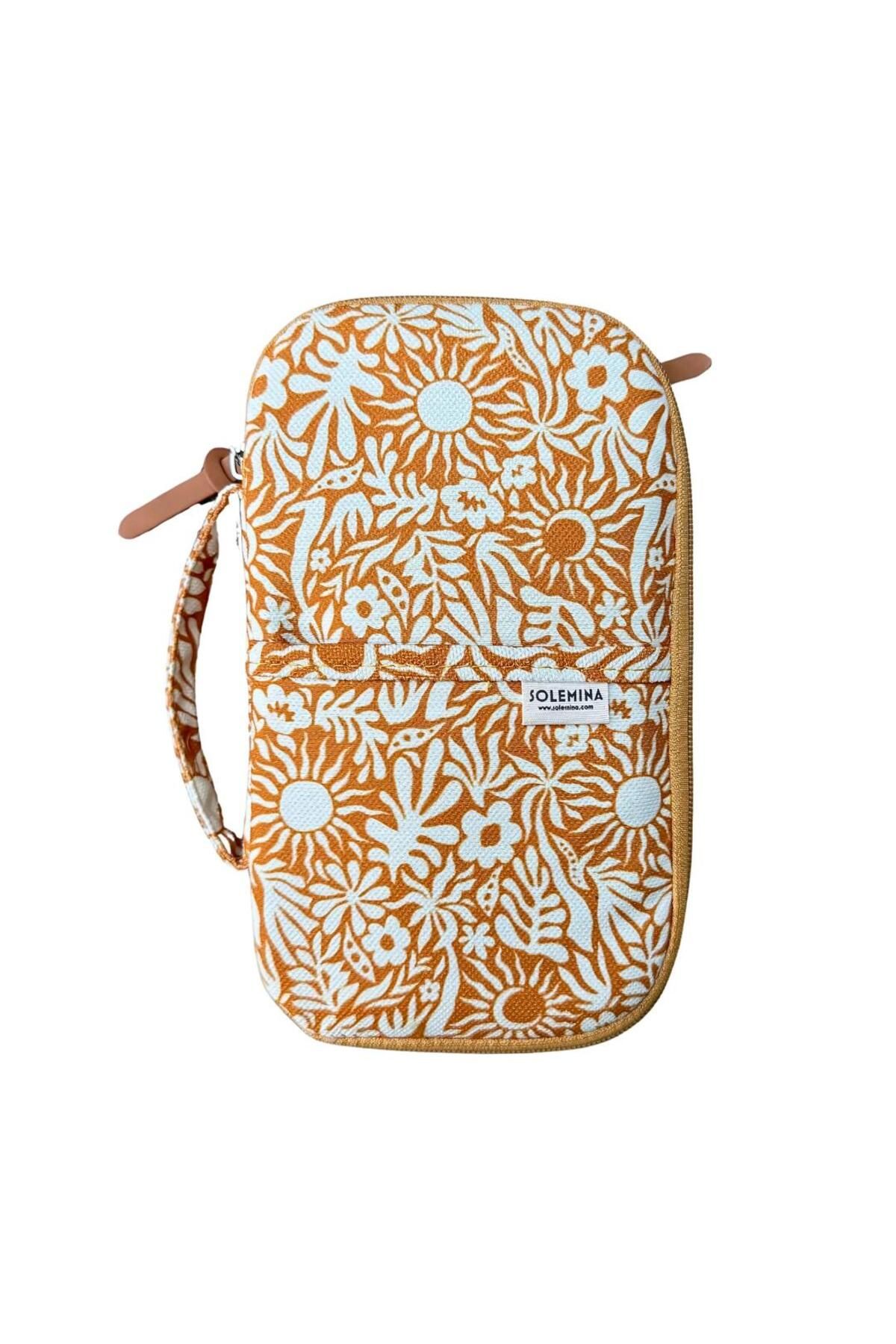 Solemina Organic Cotton Seyahat & Pasaport Çantası