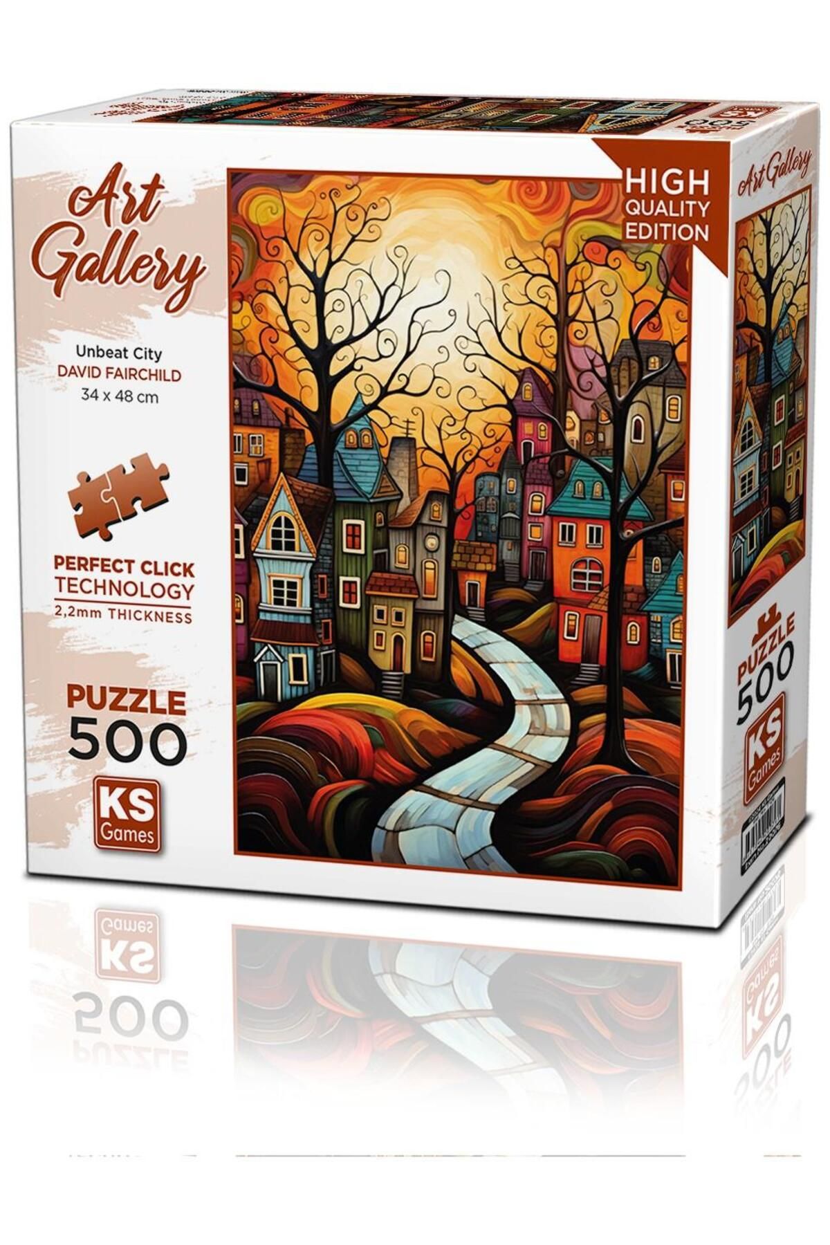 Ks Games Houses 500 Parça Puzzle