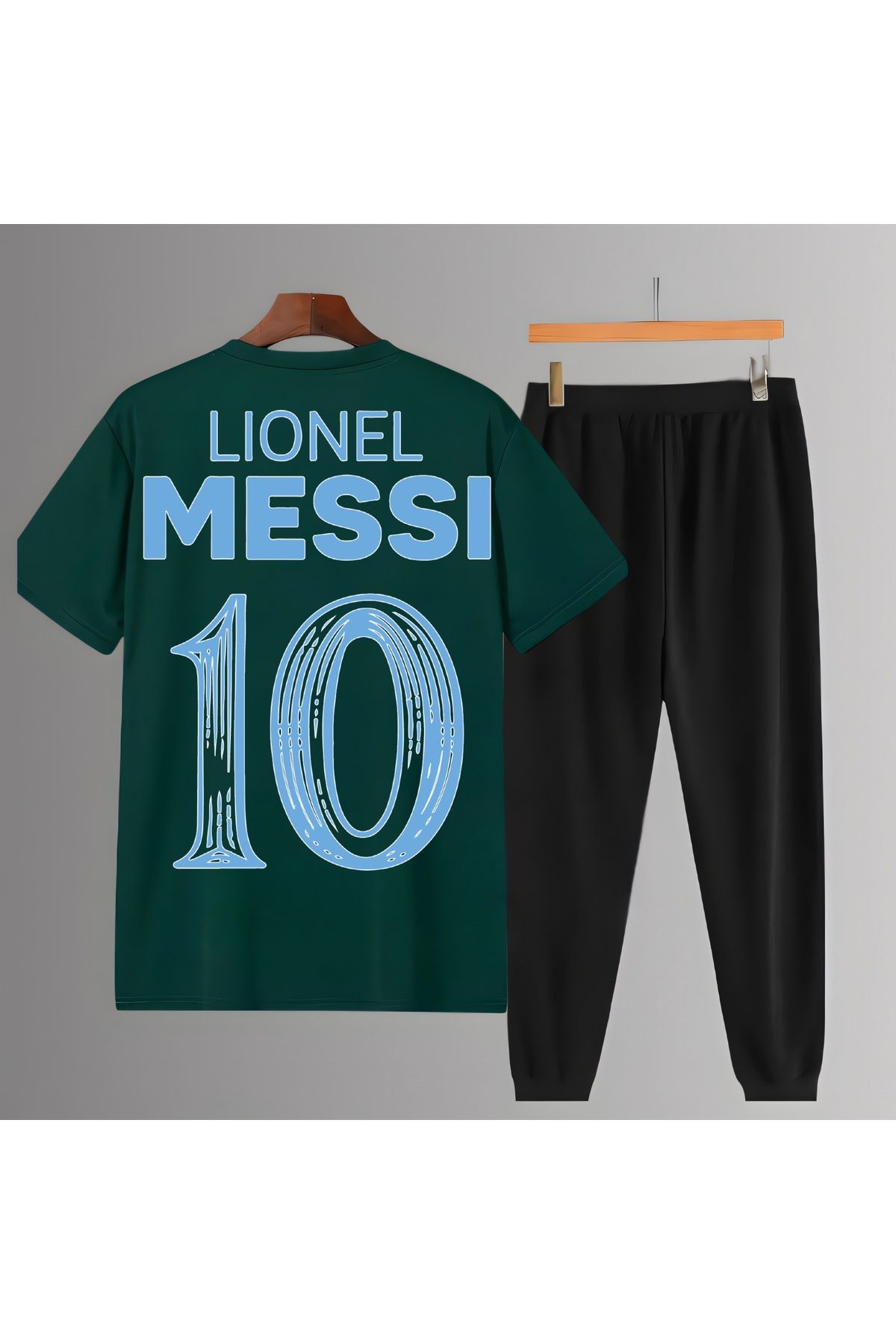 Biy Store Arjantin milli takım forma Lionel messi futbol sırt baskılı unisex tişört spor tshirt eşofman takımı
