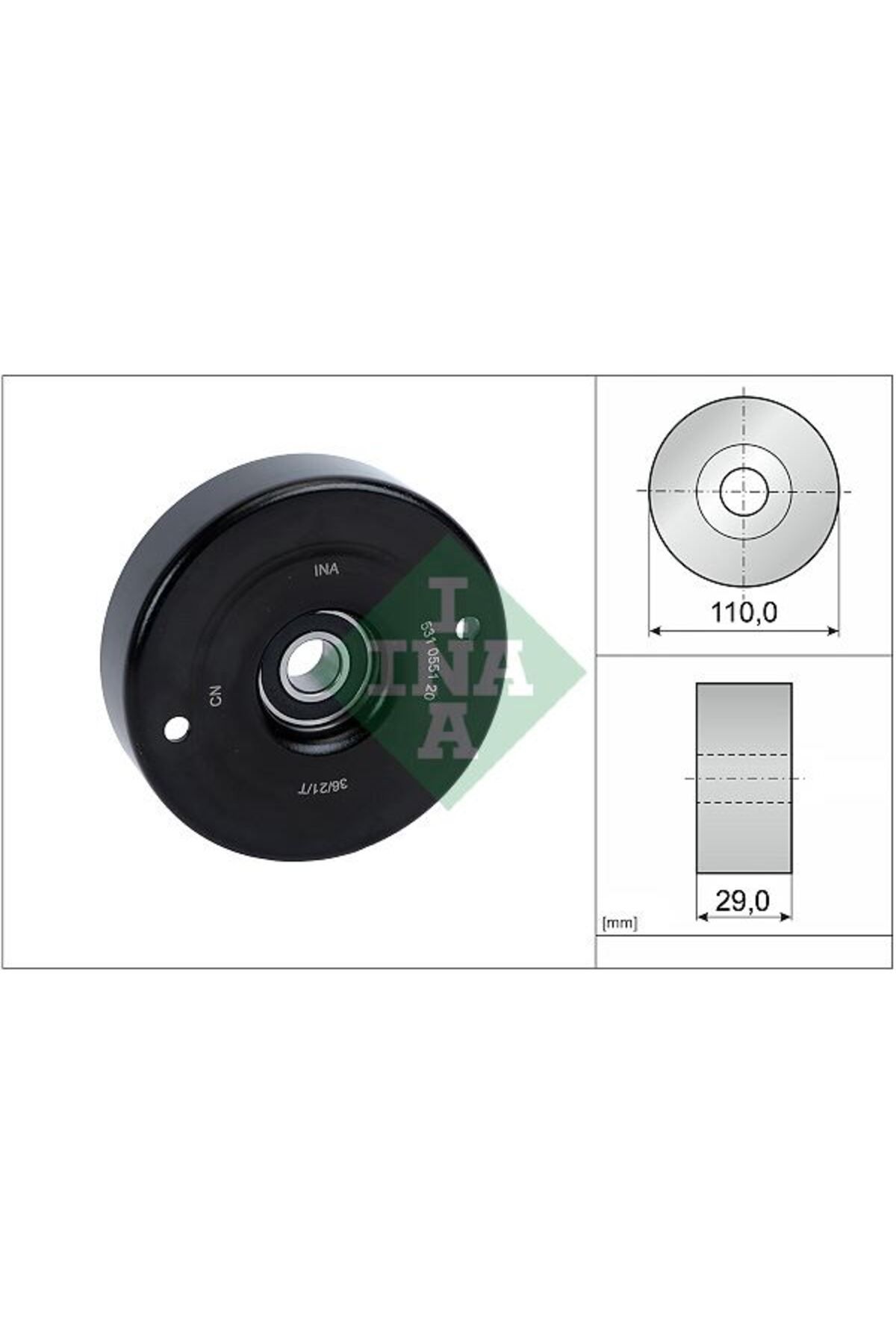 İna KAYIS GERGI RULMANI MERCEDES W202 W124 W210 W163 R170