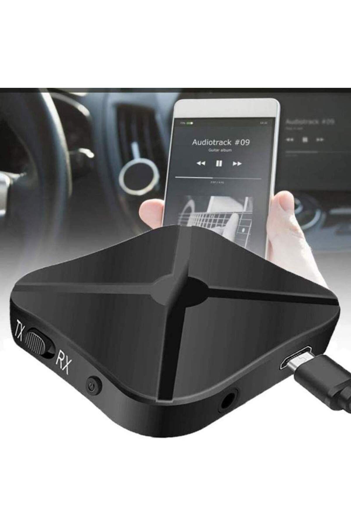 SIKS-KN319 SIKS Audio Transmitter and Receiver, 2 in 1, Wireless, Bluetooth 5.0 Compatible, Stereo Audio 3