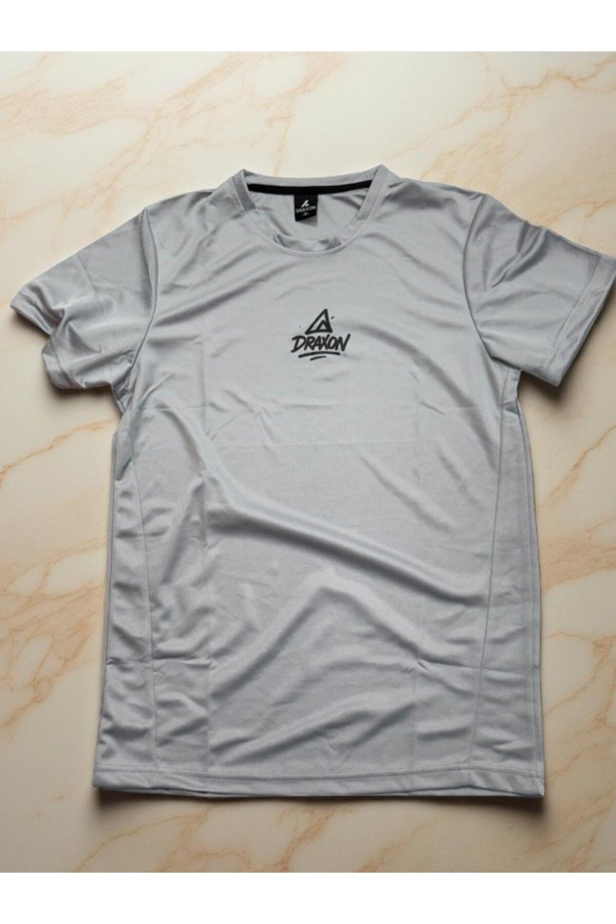 Draxon Unisex Sıfır Yaka Likralı Tişört