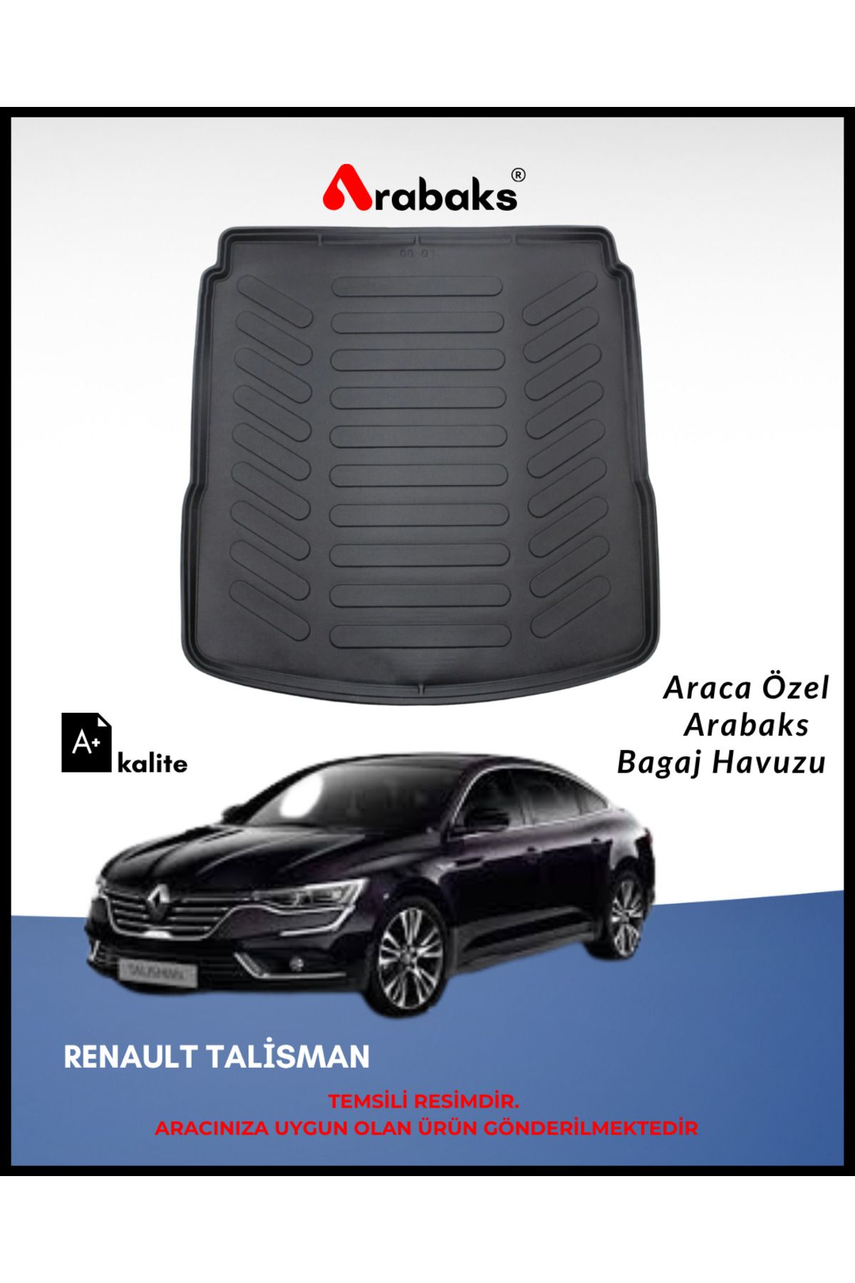Arabaks Renault Talisman Bagaj Havuzu (A+ Kalite)