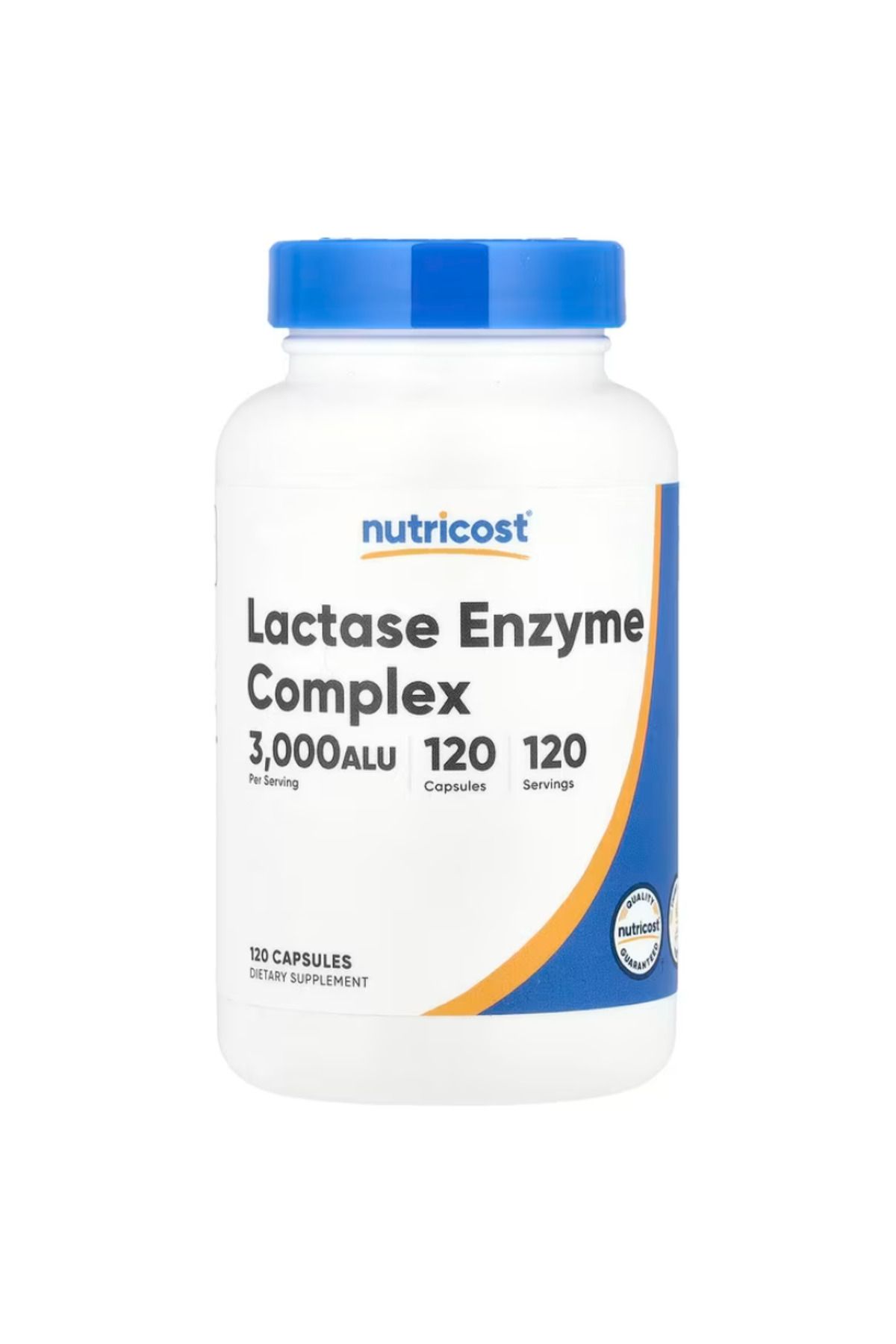 Nutricost , Lactase Enzyme Complex, 3,000 ALU, 120 Capsules