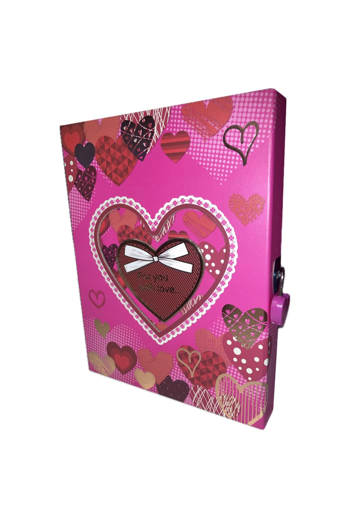 Bafix Hatıra Defteri Kilitli 16.8 x 21.8 CM Kilitli Hatıra Defteri