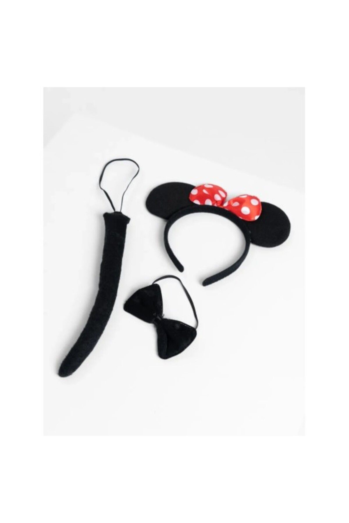 estevia Minnie Mouse Kostüm Seti Kuyruk Papyon Gösteri Seti Yeni!!!