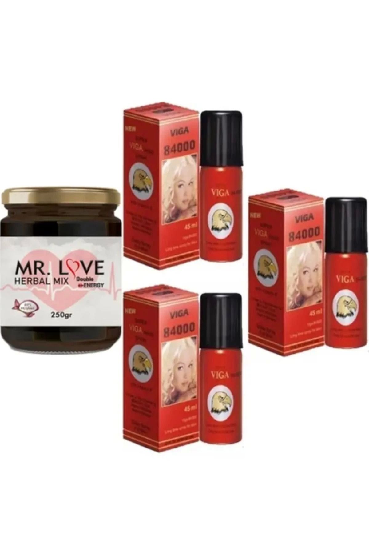 yusuftex Mr. Love Mrlove Ginsengli 250 gr ve Spray 3 Adet