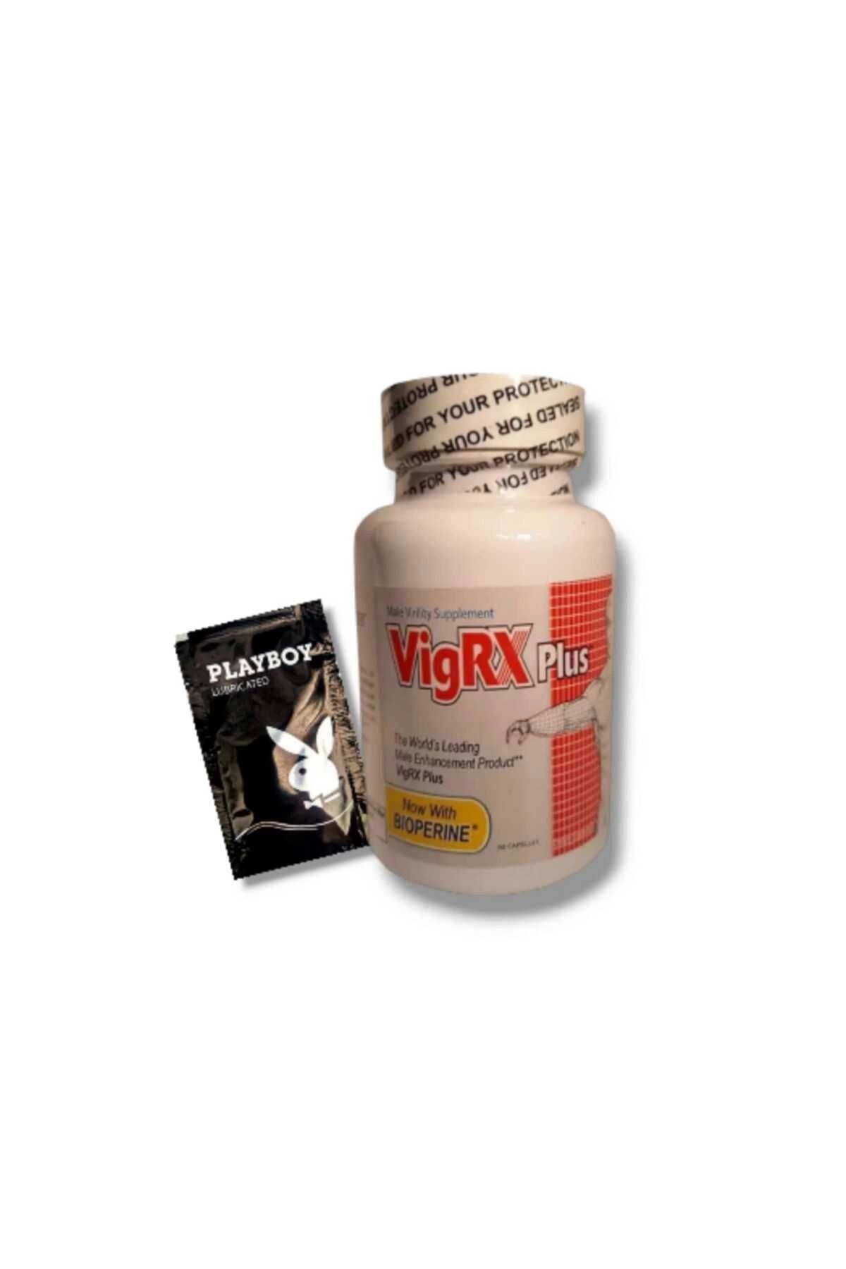 yusuftex Vigrx Plus Erkek Performansı Arttıran Pen s Geliştirici 60 lı + Yanında Playboy Jel Hediye
