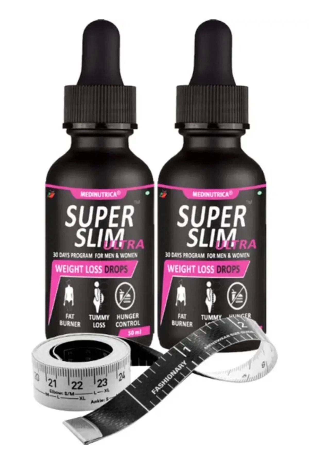 gizmurstore Medinutrica Super Slim Ultra Fiziğinizdeki Hafifliğin ve İnceliğin Damlası Bay 50 ml X 2 ADET