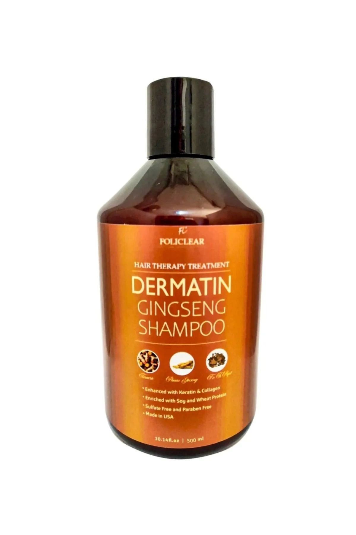 DENİZBİLİŞİM Dermatın Yıkadıkça Saçları Uzatan Gingseng Mücizesi 500 Ml