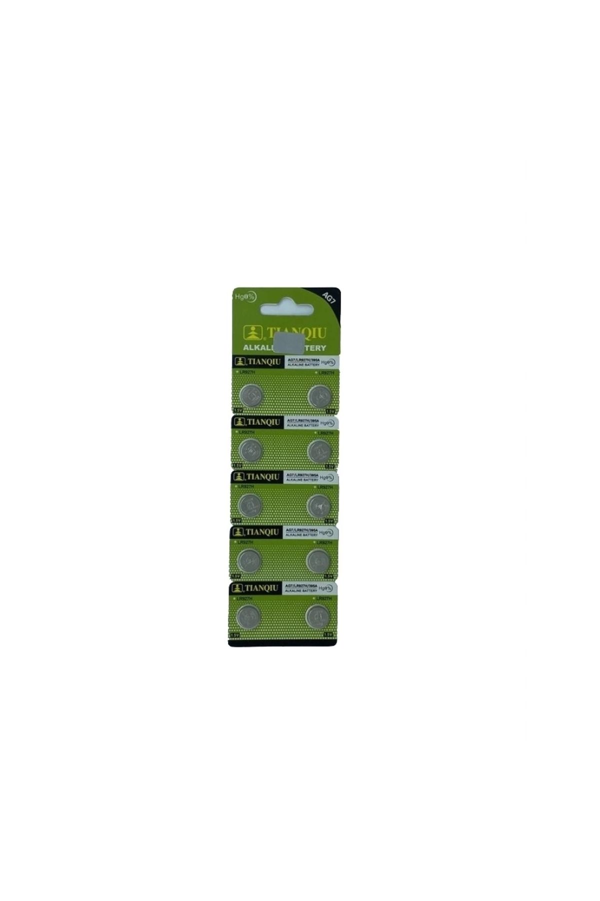 shopwave TıanQıu Ag7 L927/395 Alkalin 10'lu Düğme Pil