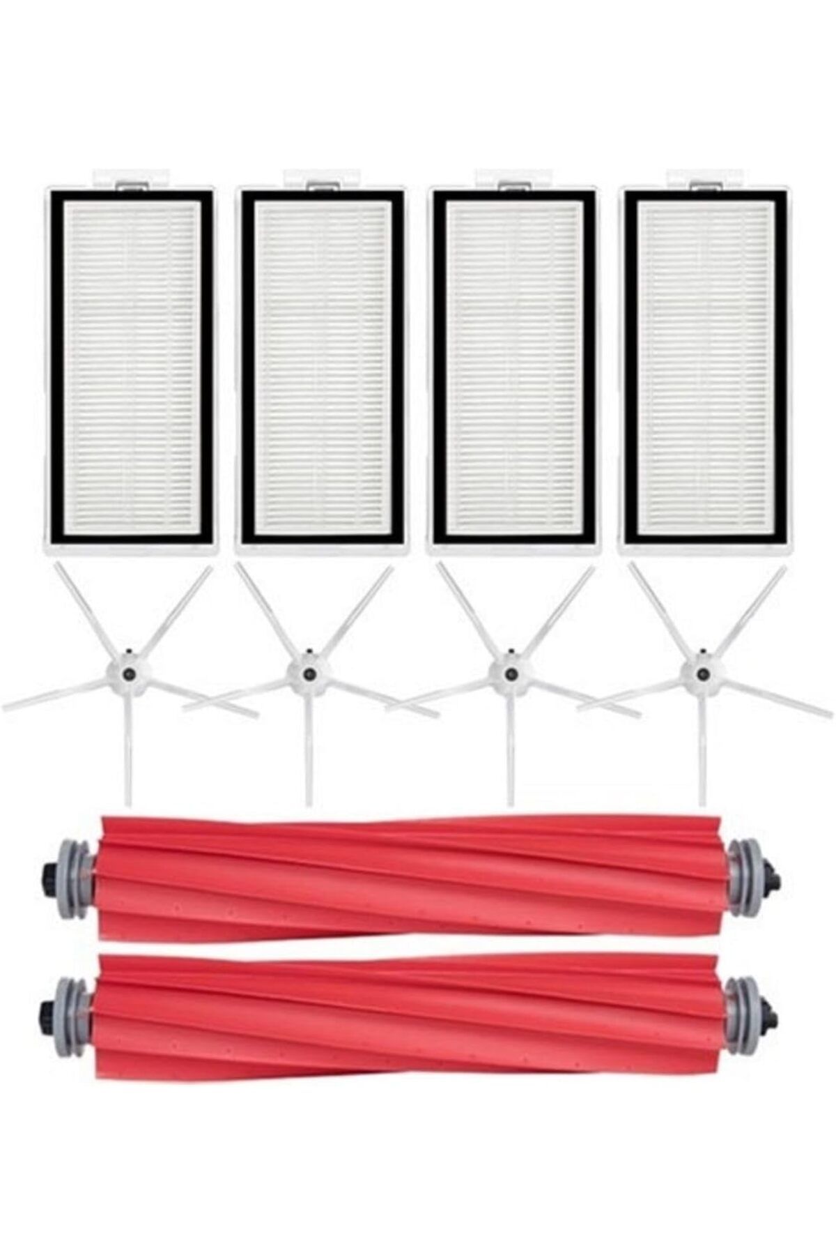 STOREMAX sellbuystore Beyaz Set 10 Parça Roborock Q7 Max Ultra Set, Roborock Q7 Max Q7 Max+ Ultra Plus ile u