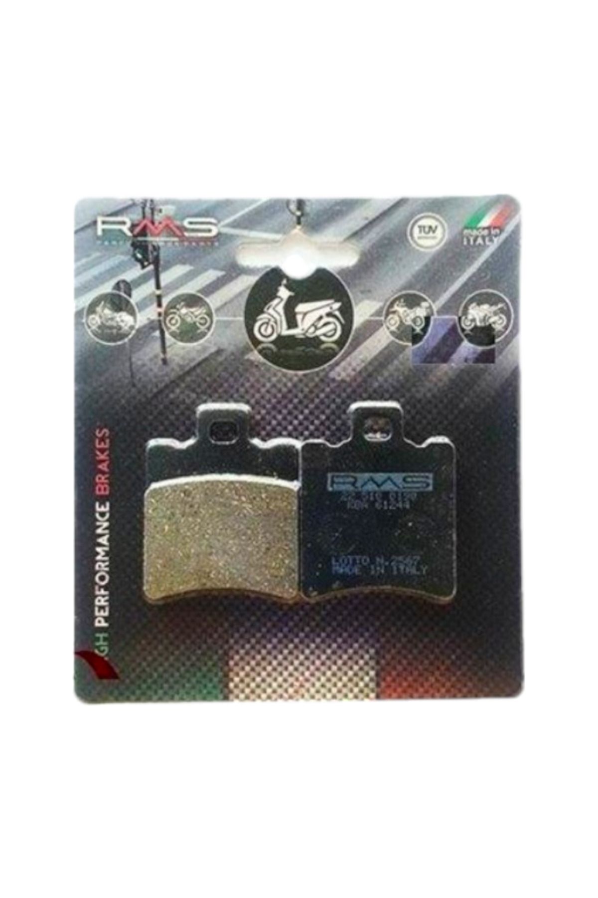 Motobir Arka Fren Balatası Vespa Lx 120 150 Aprilia Rs 50 1993-2006