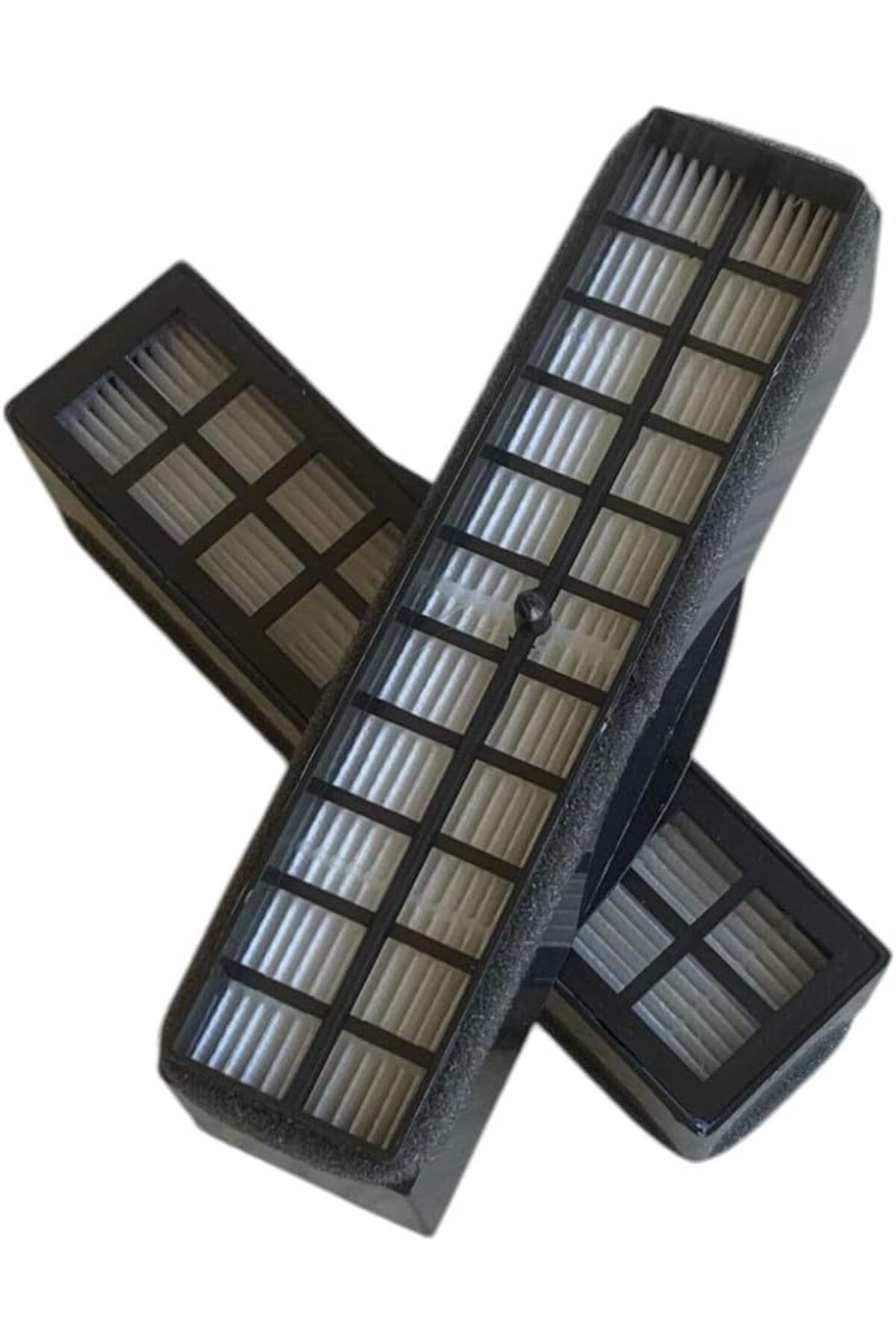 STOREMAX sellbuystore SÜPÜRGE HEPA FİLTRE - SİYAH PLASTİK - 2 ADET - FAKİR PRESTIJ DUO - MODELLERİ İL