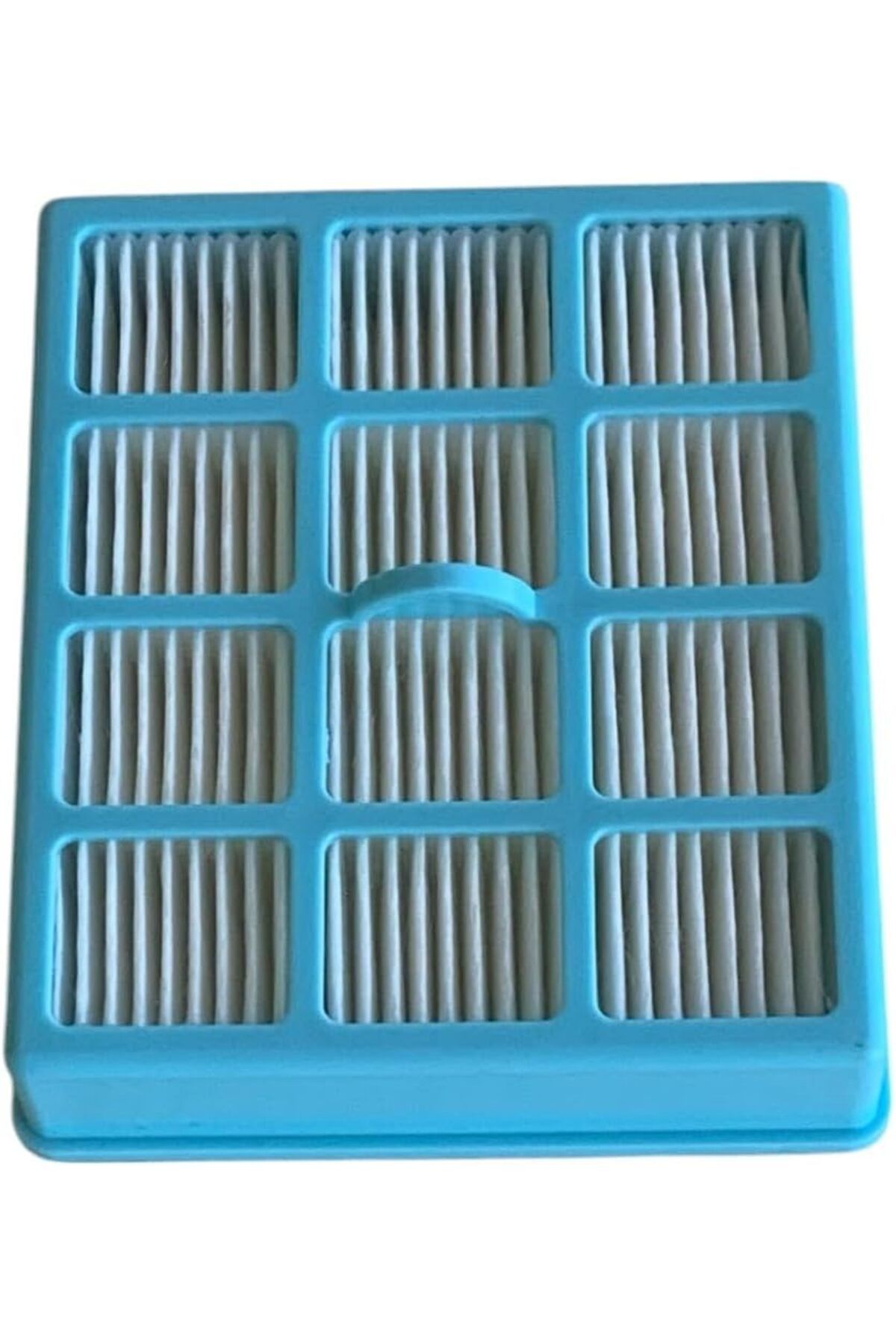 STOREMAX sellbuystore SÜPÜRGE ÇIKIŞ HEPA FİLTRE - MAVİ PLASTİK - 2 ADET - FC8130 EASY LİFE - MODELLE
