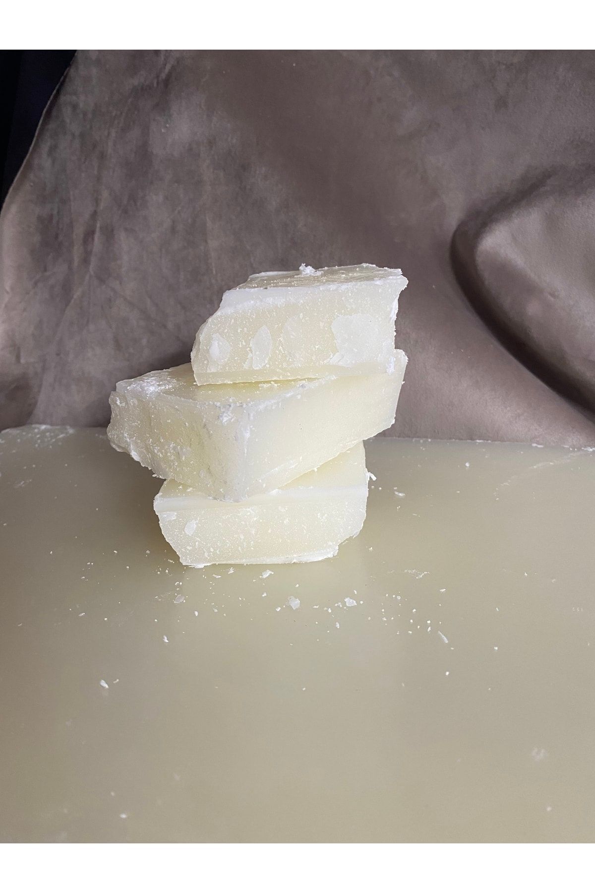 Saatistan Yumuşak Parafin Mum Yapım Malzemesi 500gr Tüm Kalıp Modellerine Uygun