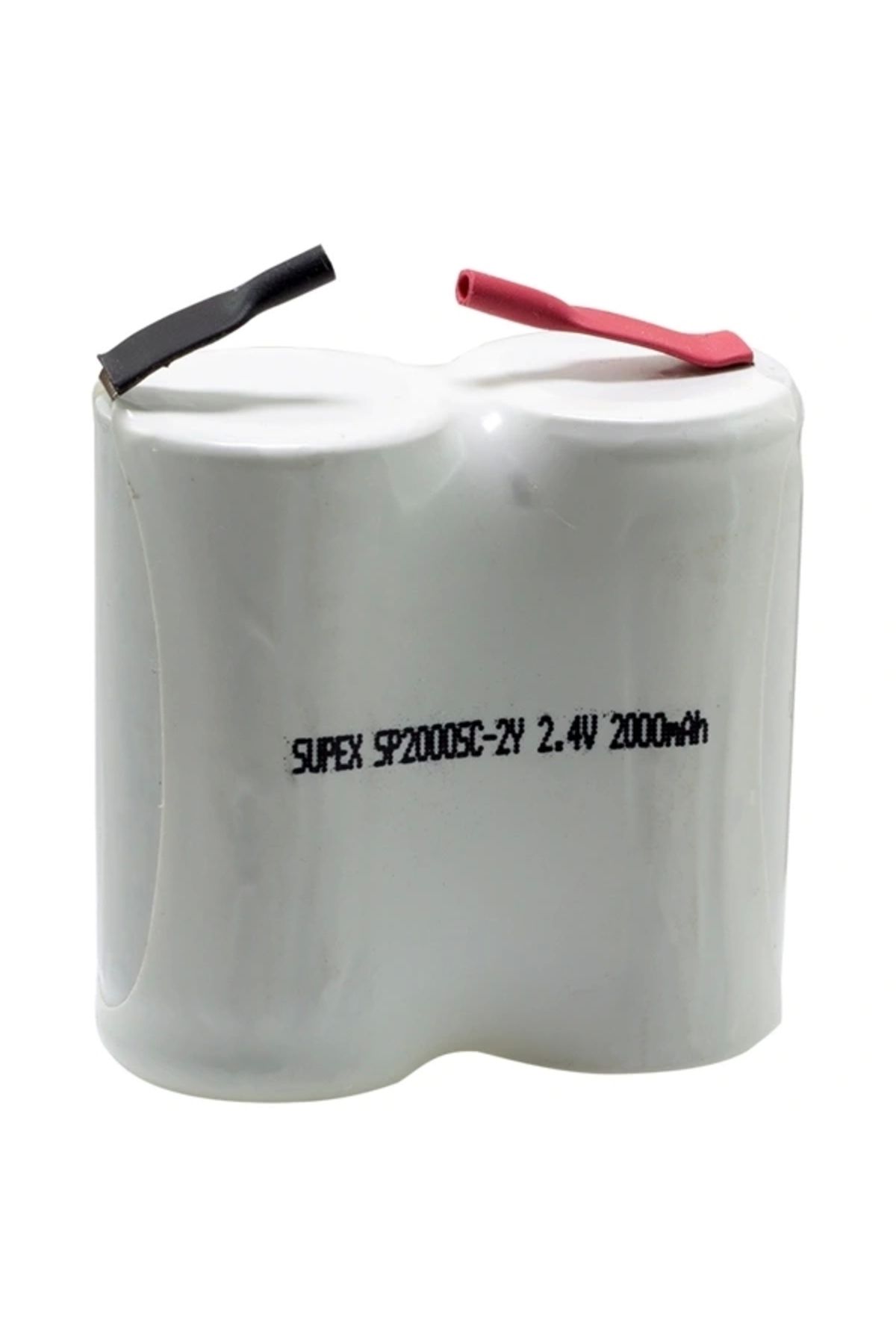 shopwave SUPEX 2Lİ YANYANA SÜPÜRGE PİLİ 2.4 V 2000 MA (5047)