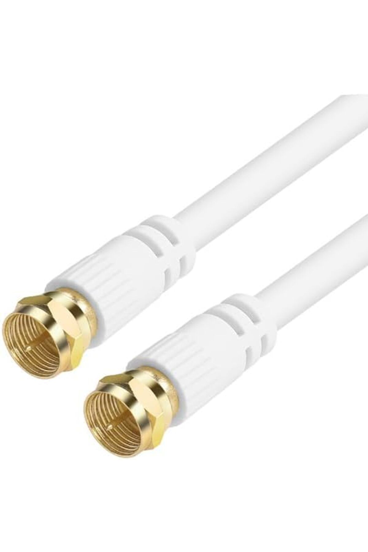 STOREMAX sellbuystore METRE Fabrikasyon Gold Uç F Konnektörlü Rg6/U4 Full Hd 3d 4k Anten Tv Çanak Uydu Ln