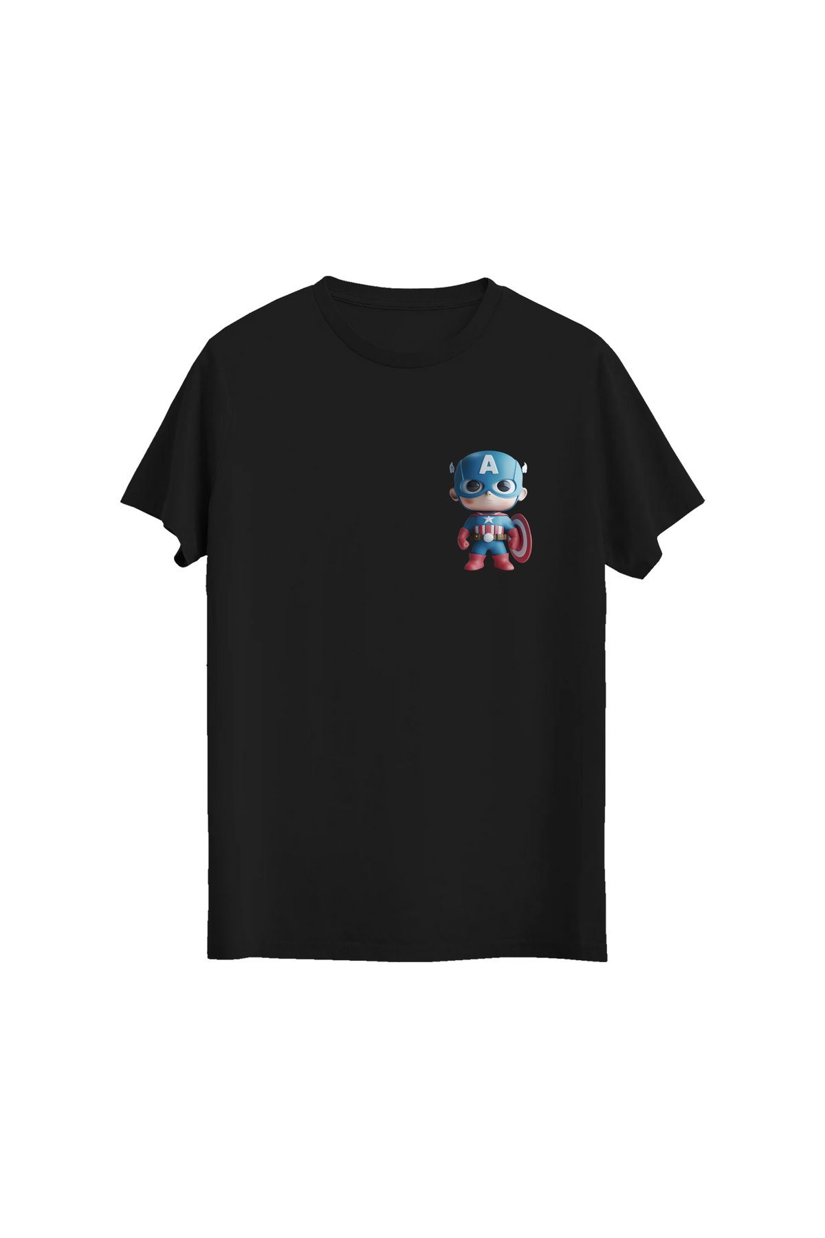 srcmarket Savaşcı Kaptan Baskılı Unisex Tshirt