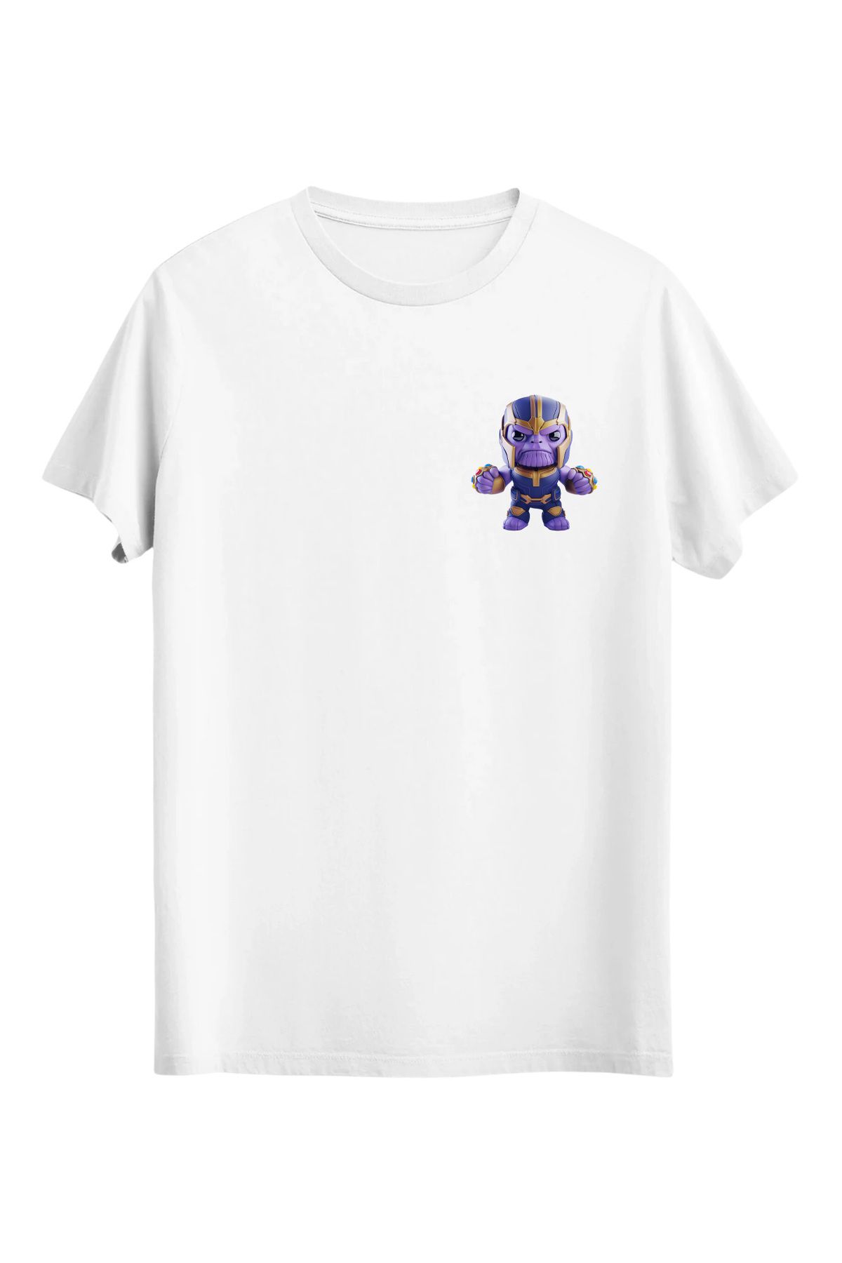 srcmarket Yenilmezlerin Düşmanı Tanos Baskılı Unisex Tshirt