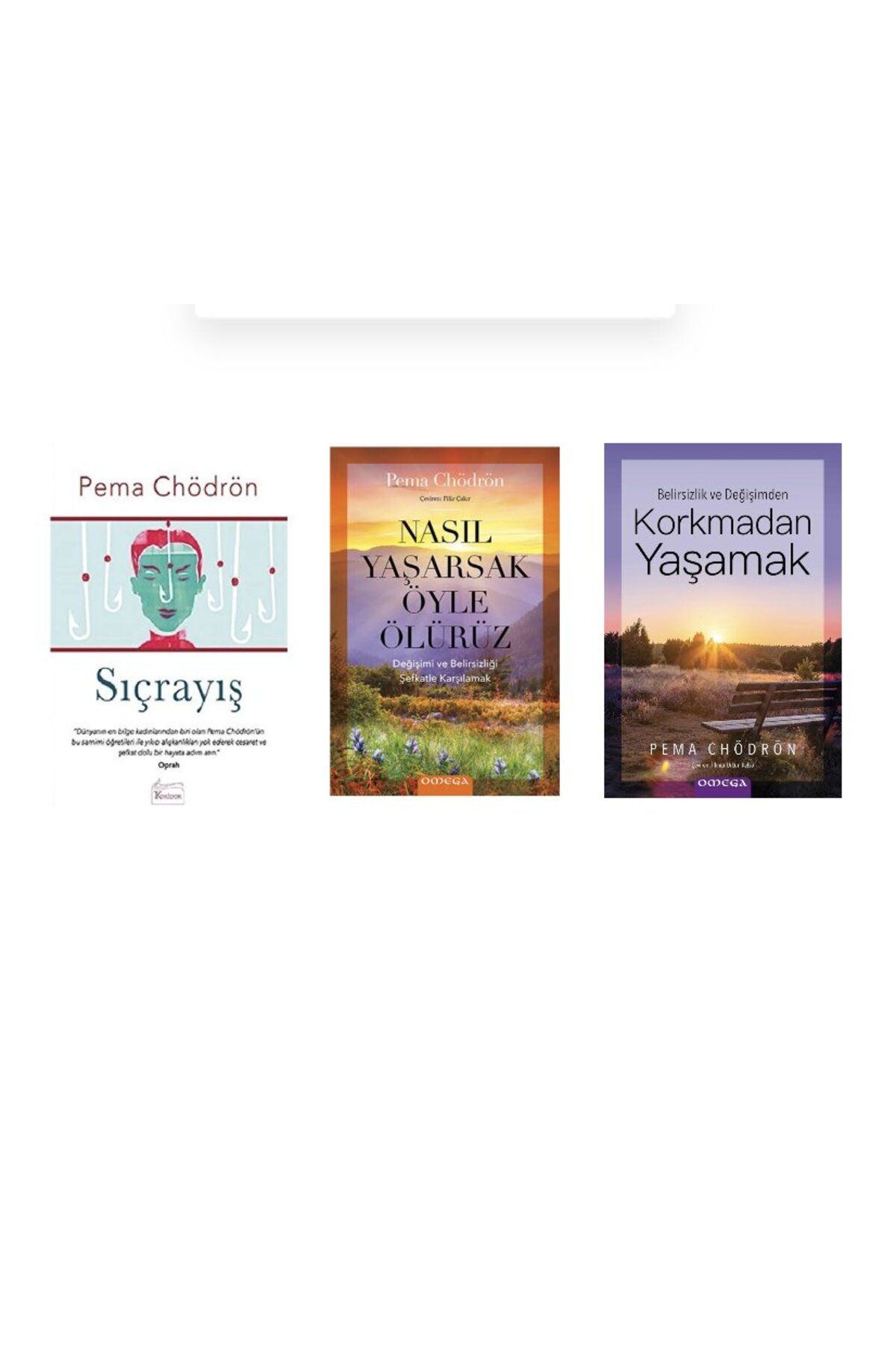 Can Yayınları sicrayis + nasil yasarsak oyle oluruz + korkmadan yasamak= 3 set